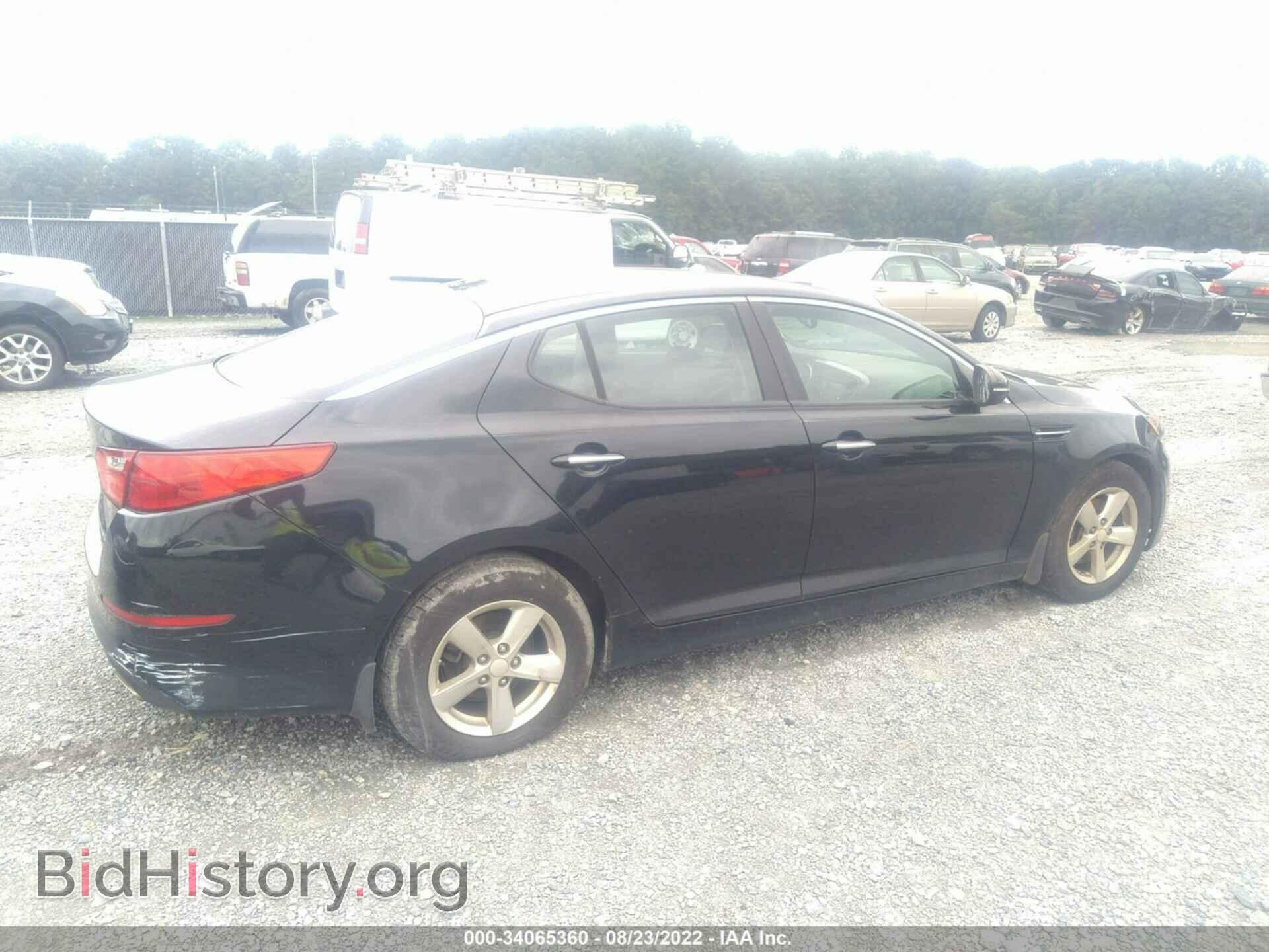 2015 KIA OPTIMA - VIN: KNAGM4A78F5661631 - Фото 4