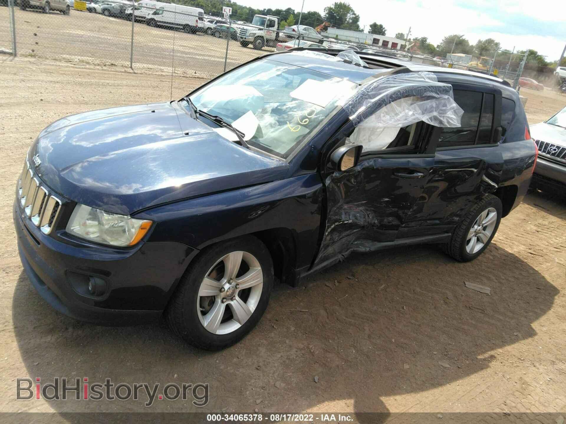 2012 JEEP COMPASS - VIN: 1C4NJCEBXCD636601 - Фото 2