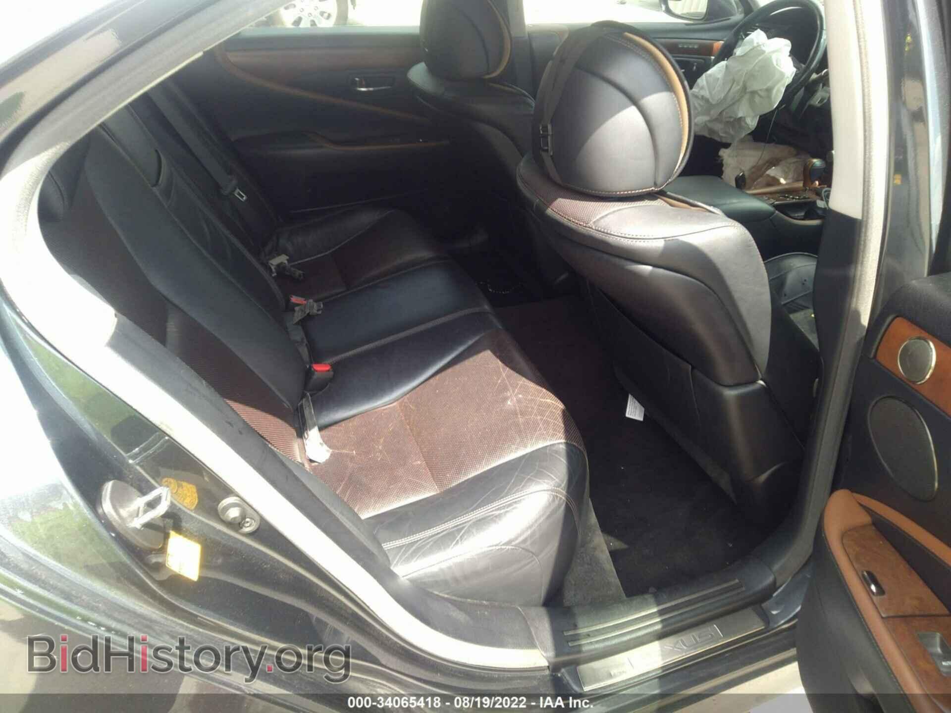 2010 LEXUS LS 460 - VIN: JTHBL5EFXA5097429 - Фото 8