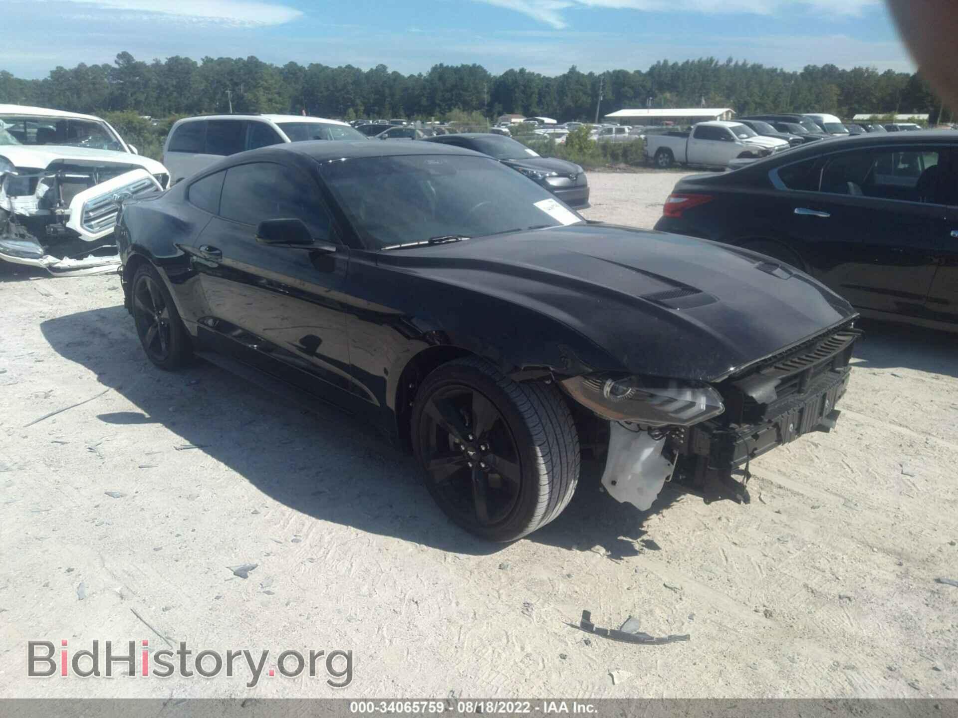 Photo 1FA6P8TH9M5153030 - FORD MUSTANG 2021