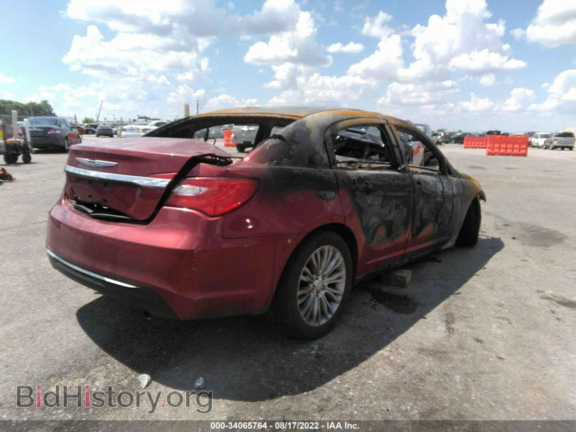 2012 CHRYSLER 200 - VIN: 1C3CCBCB4CN263181 - Photo 4