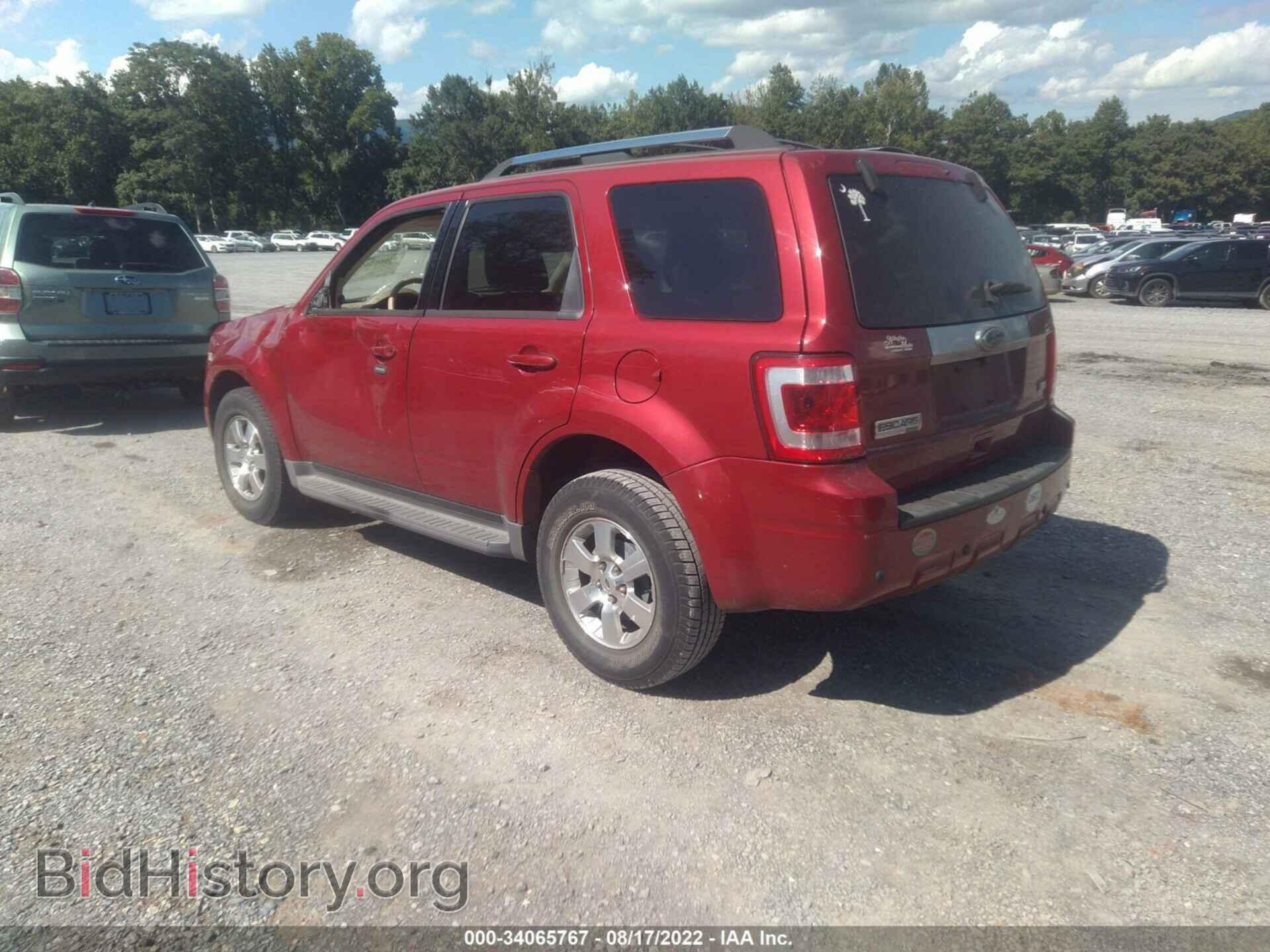 2011 FORD ESCAPE - VIN: 1FMCU9EG1BKA13600 - Фото 3