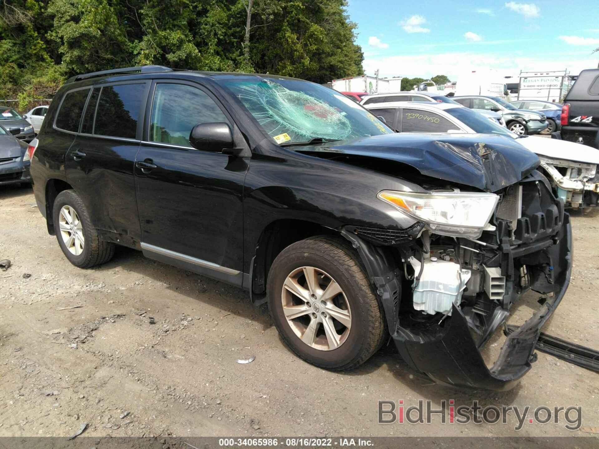 Фотография 5TDBK3EH6DS270713 - TOYOTA HIGHLANDER 2013