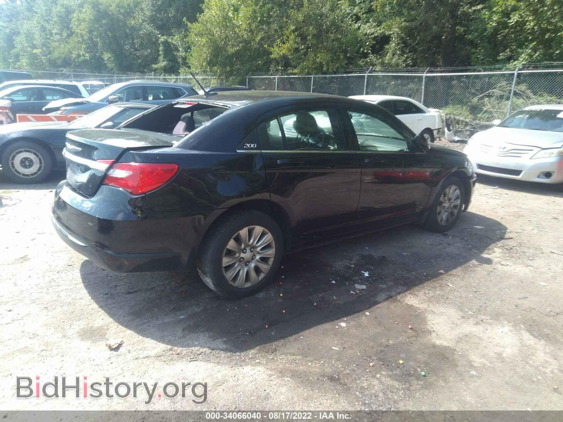 2014 CHRYSLER 200 - VIN: 1C3CCBAB3EN208212 - Фото 4