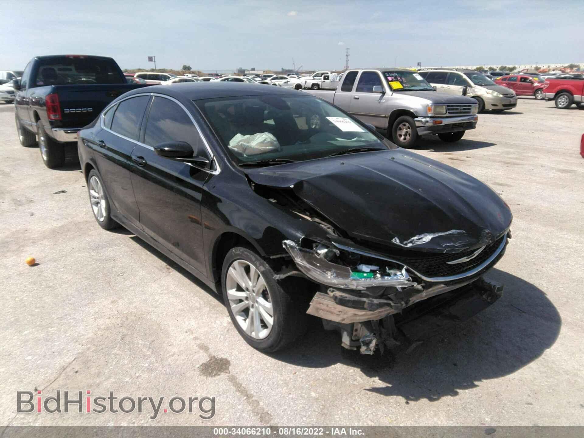 Фотография 1C3CCCAB9GN171885 - CHRYSLER 200 2016