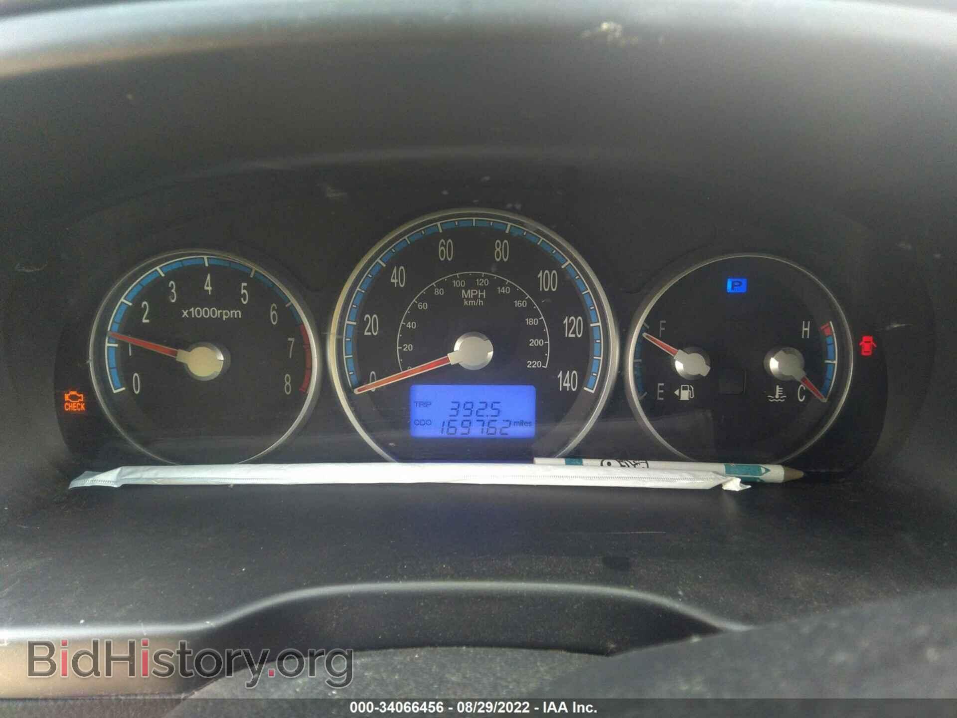 2009 HYUNDAI SANTA FE - VIN: 5NMSG73D59H260046 - Фото 7