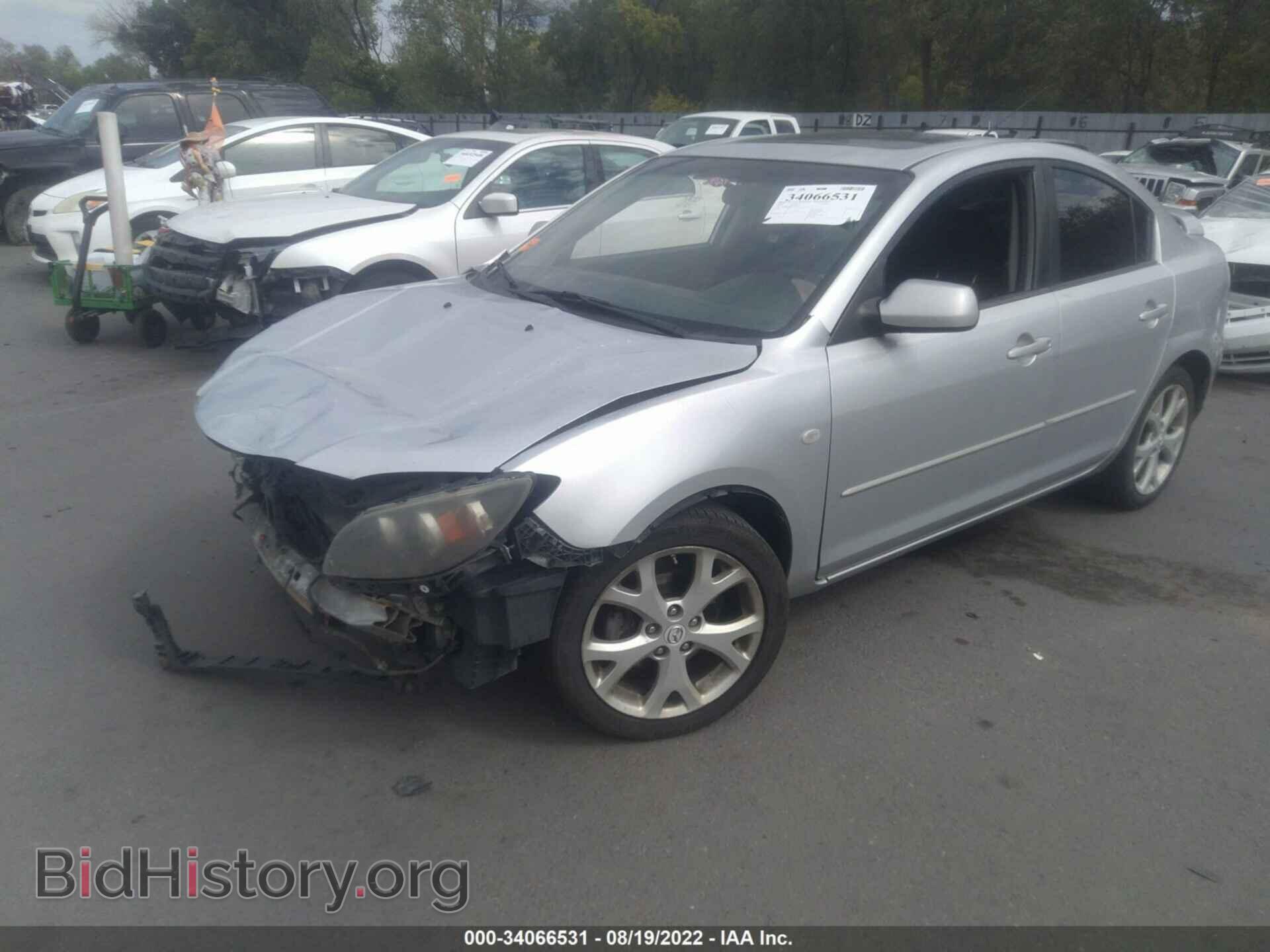 2008 MAZDA MAZDA3 - VIN: JM1BK32F081169270 - Фото 2