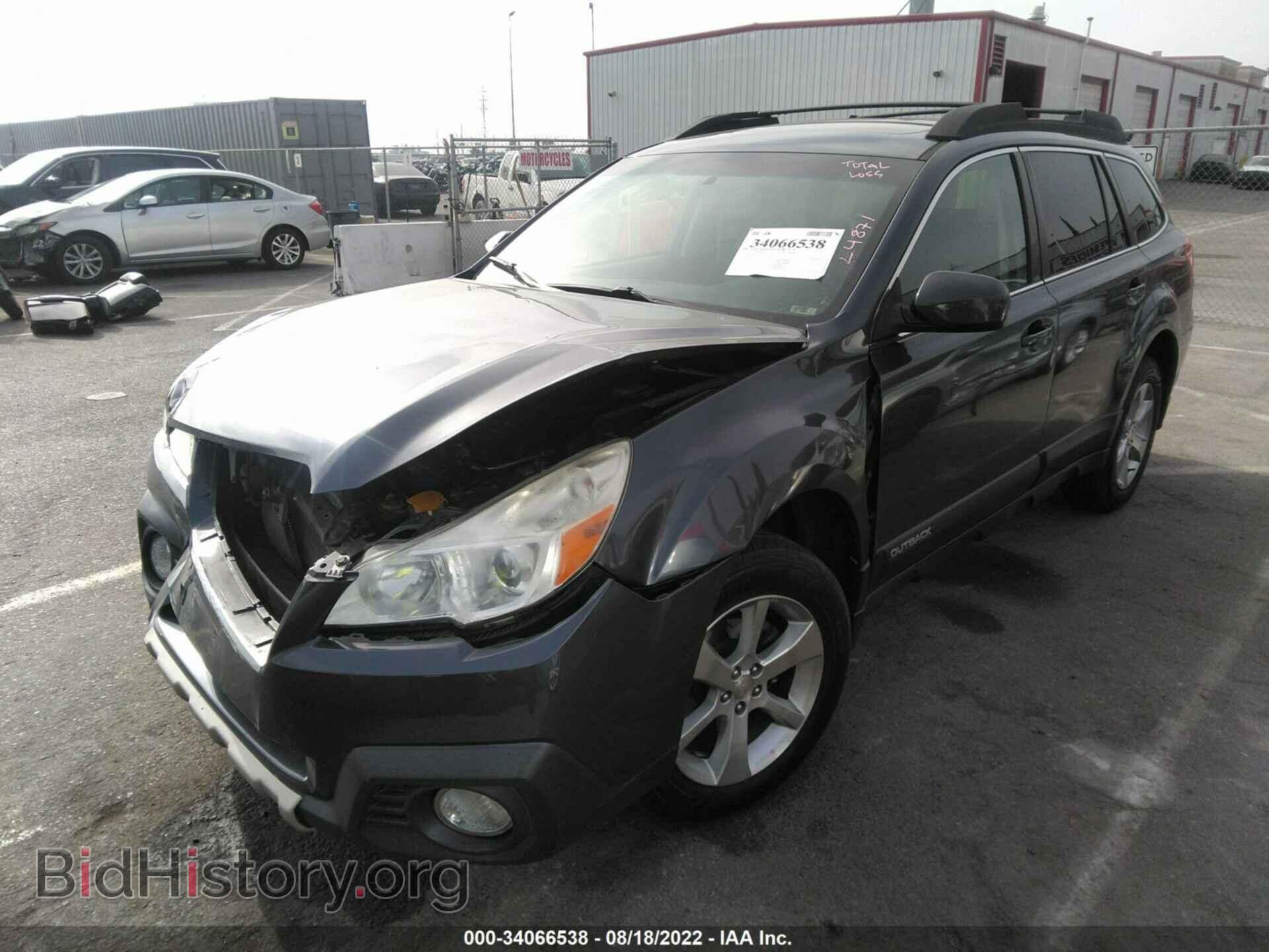 2014 SUBARU OUTBACK - VIN: 4S4BRBMC7E3217738 - Фото 2