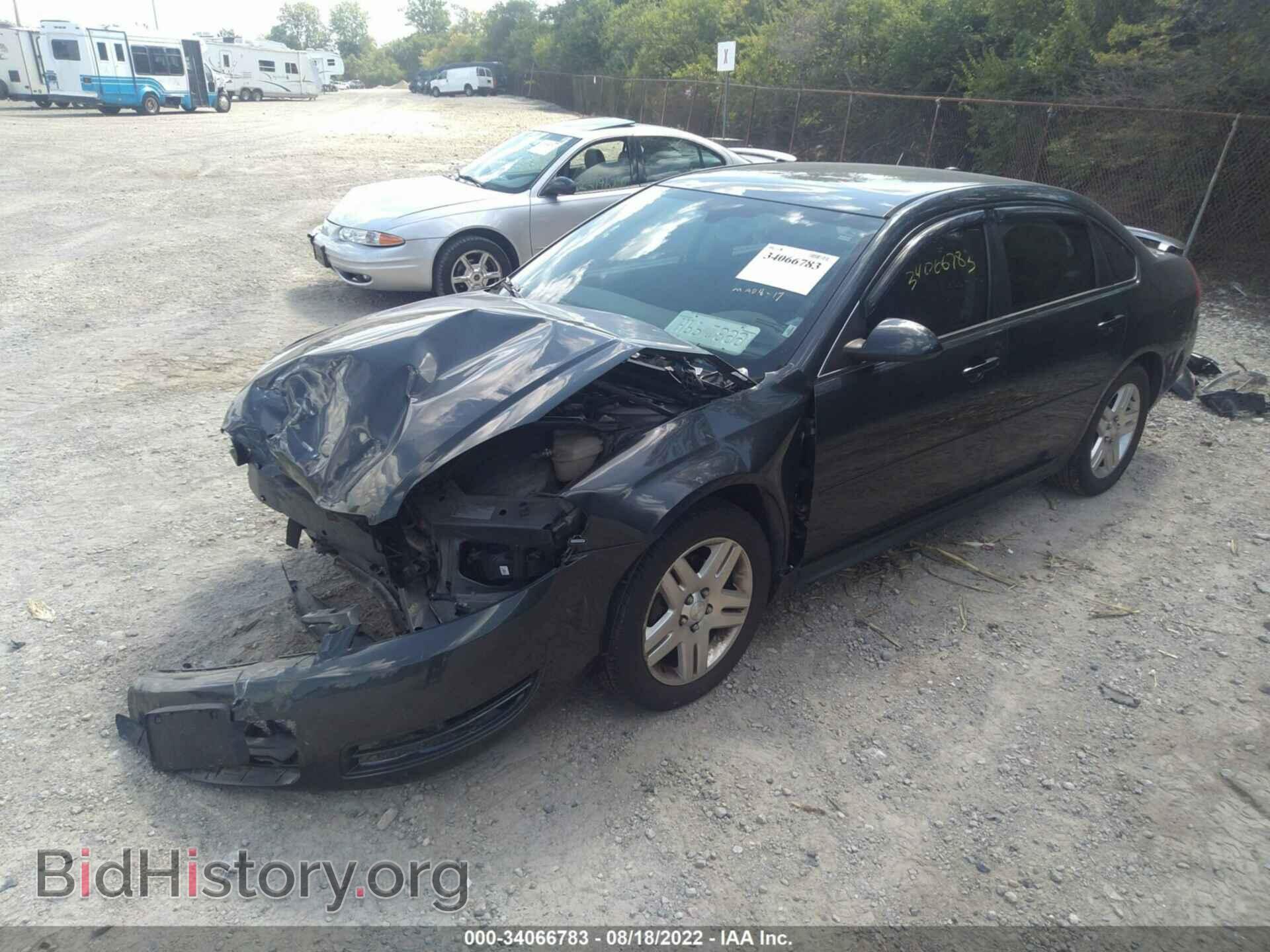 2012 CHEVROLET IMPALA - VIN: 2G1WB5E37C1205403 - Фото 2