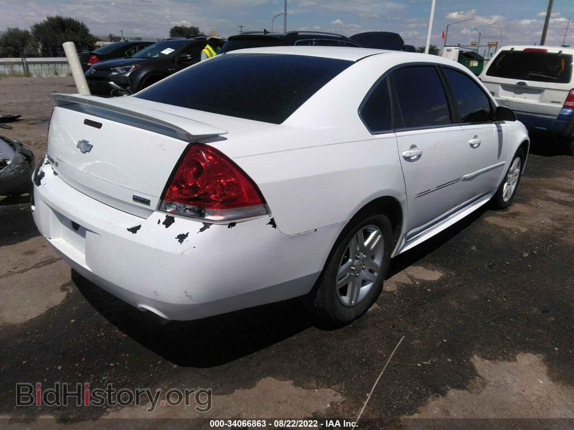 2012 CHEVROLET IMPALA - VIN: 2G1WG5E3XC1101585 - Фото 4