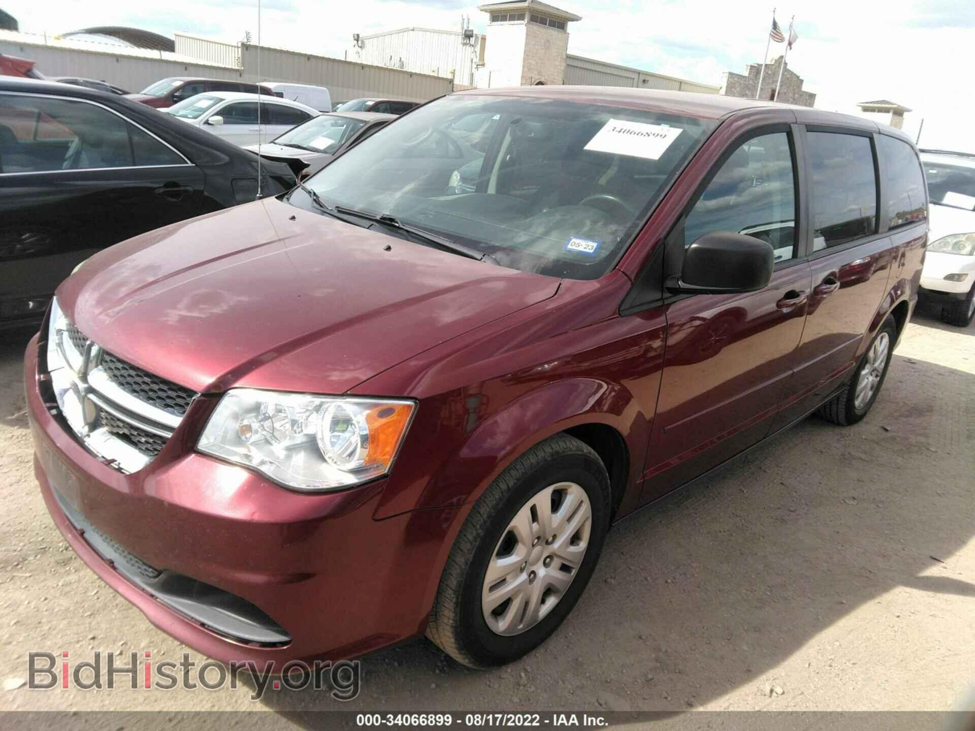 2016 DODGE GRAND CARAVAN - VIN: 2C4RDGBG4GR368101 - Фото 2
