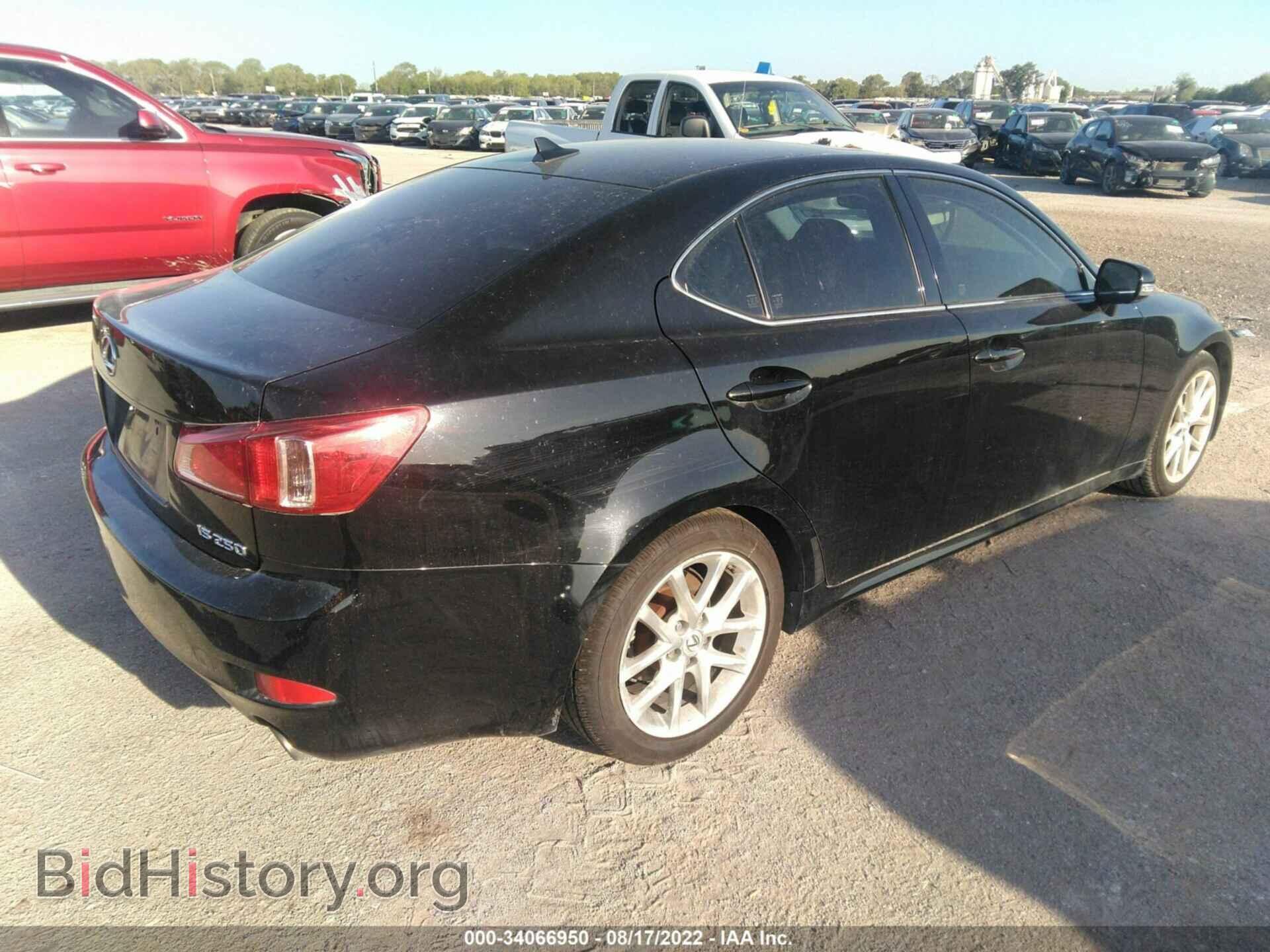 2011 LEXUS IS 250 - VIN: JTHBF5C20B5147747 - Фото 4