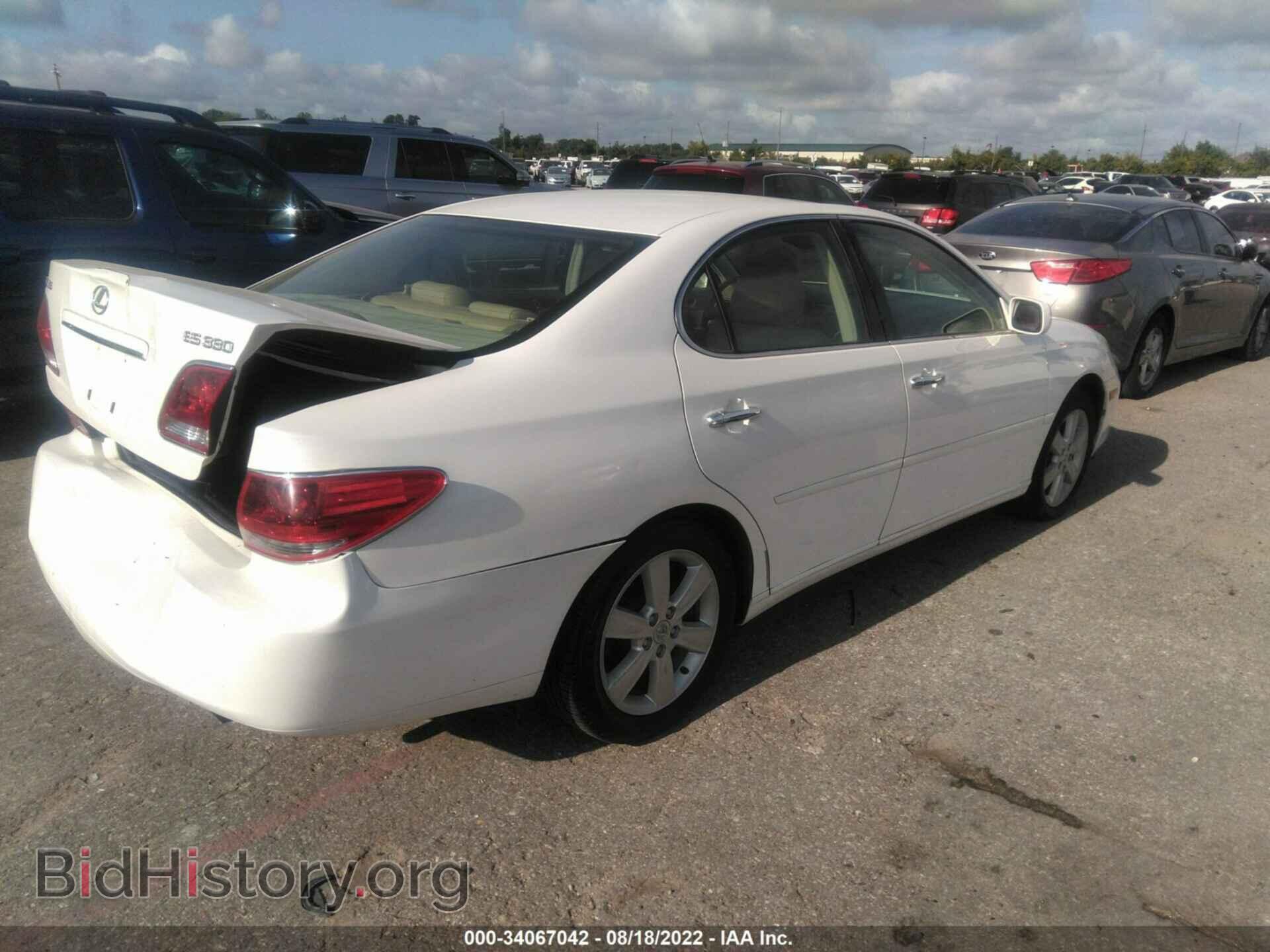 2006 LEXUS ES 330 - VIN: JTHBA30G365169489 - Фото 4