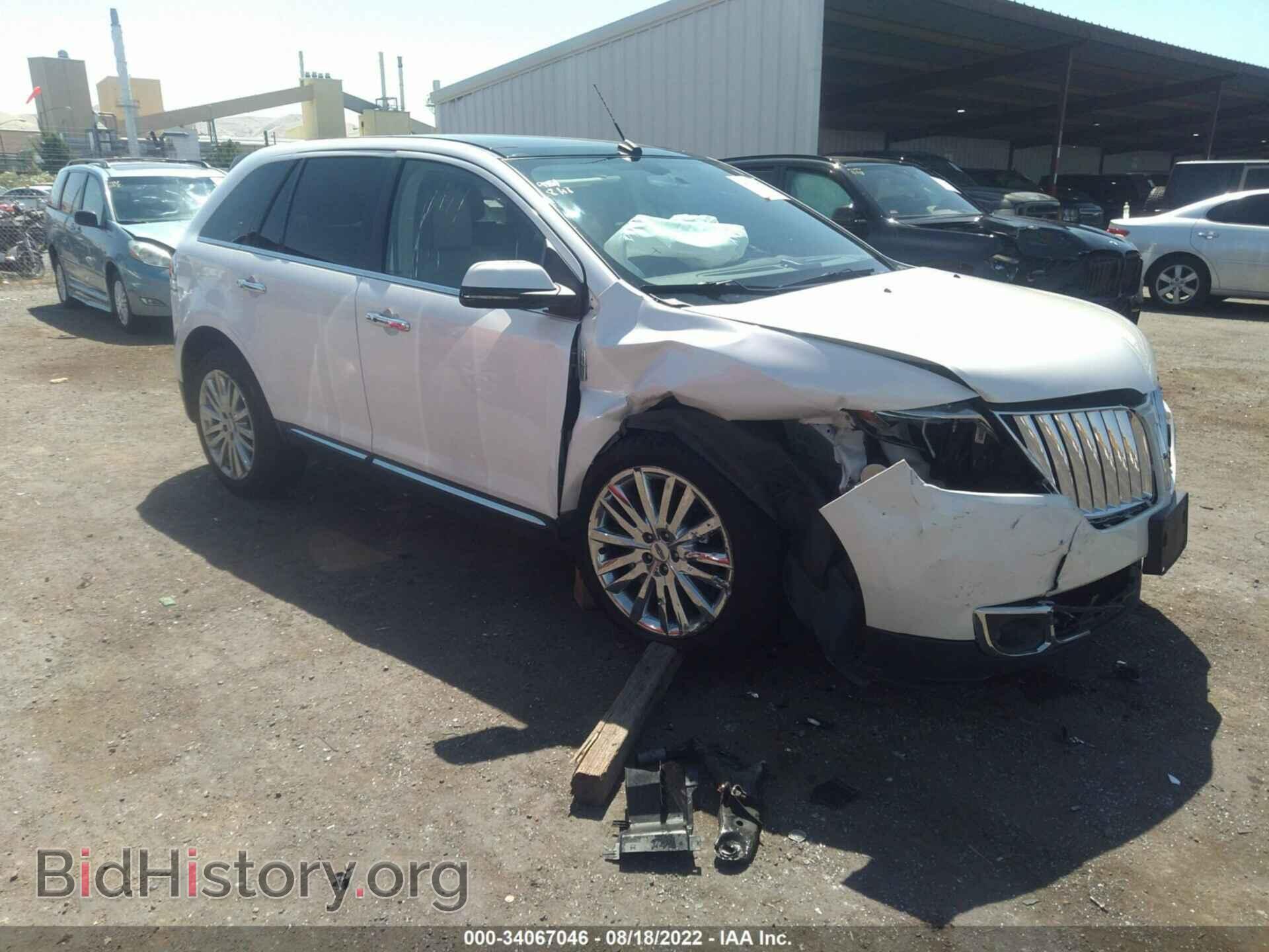 Photo 2LMDJ8JK2CBL00753 - LINCOLN MKX 2012