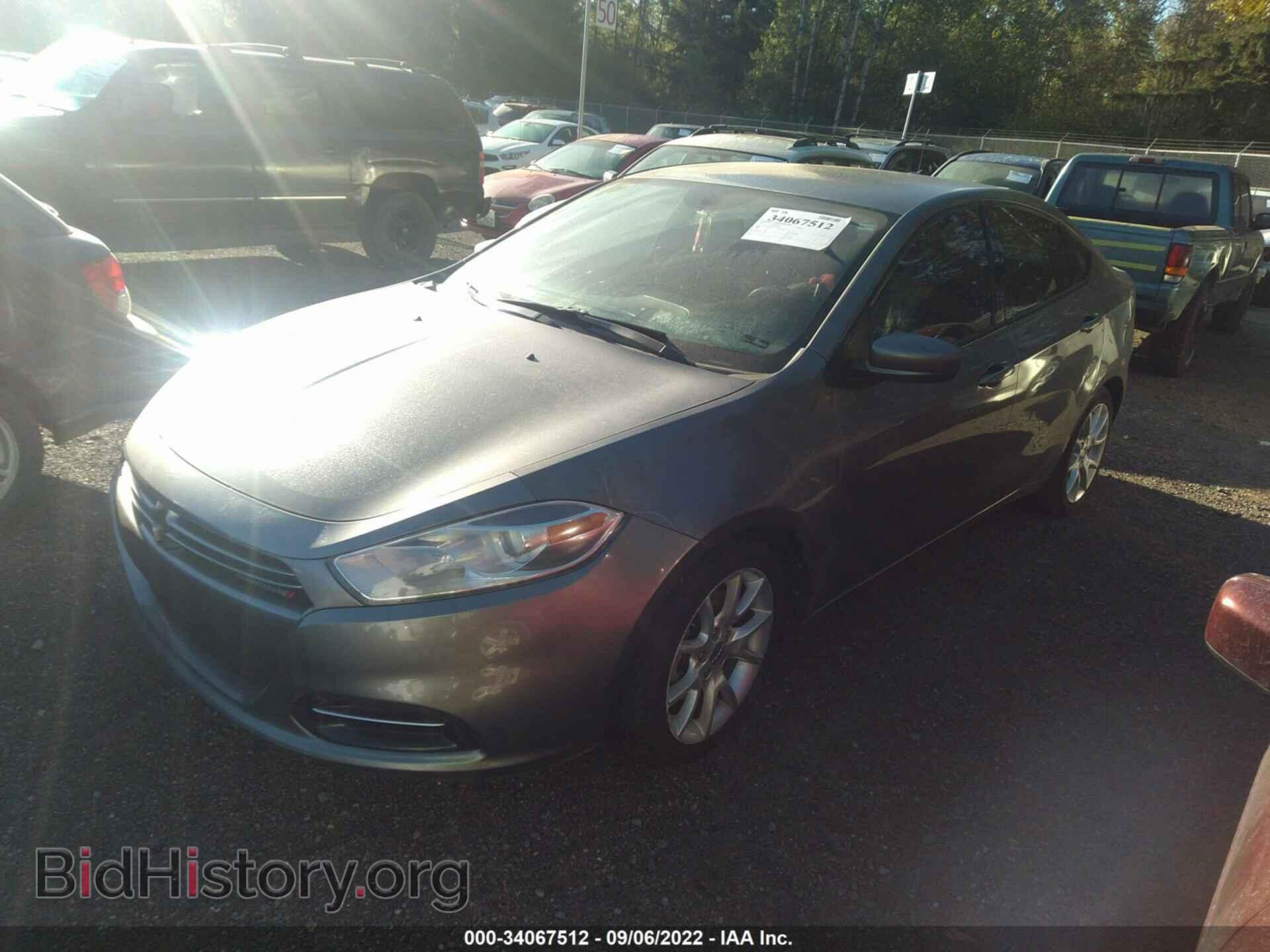 2013 DODGE DART - VIN: 1C3CDFBA8DD188697 - Фото 2