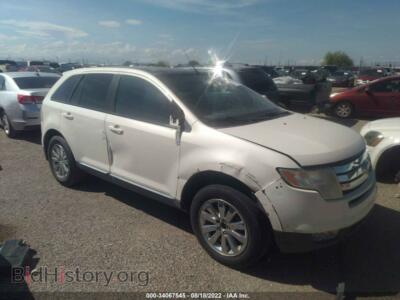 2008 Ford EDGE SEL, white — VIN 2FMDK38C68BA97352, IAAI
