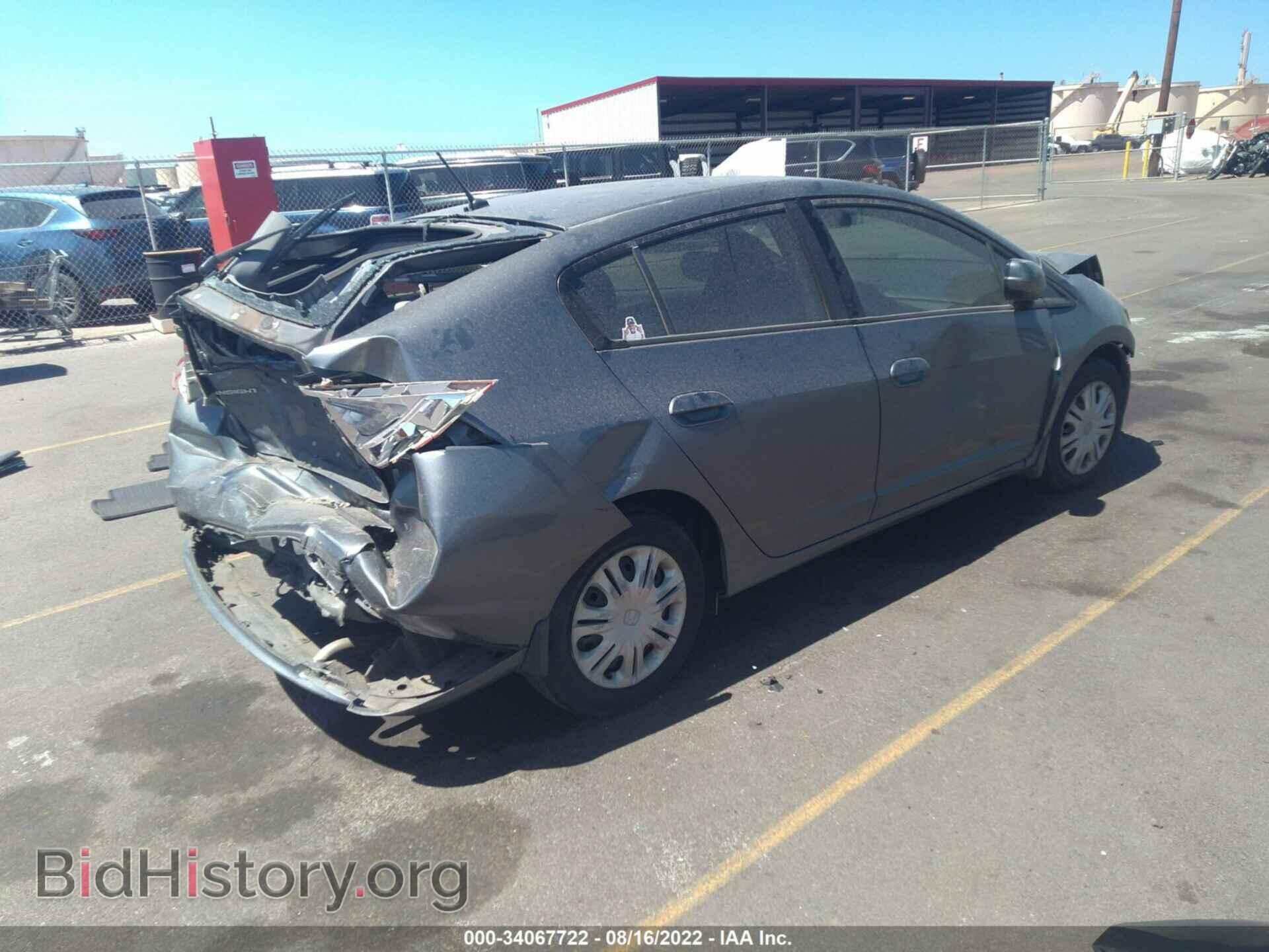 2010 HONDA INSIGHT - VIN: JHMZE2H51AS040077 - Фото 4