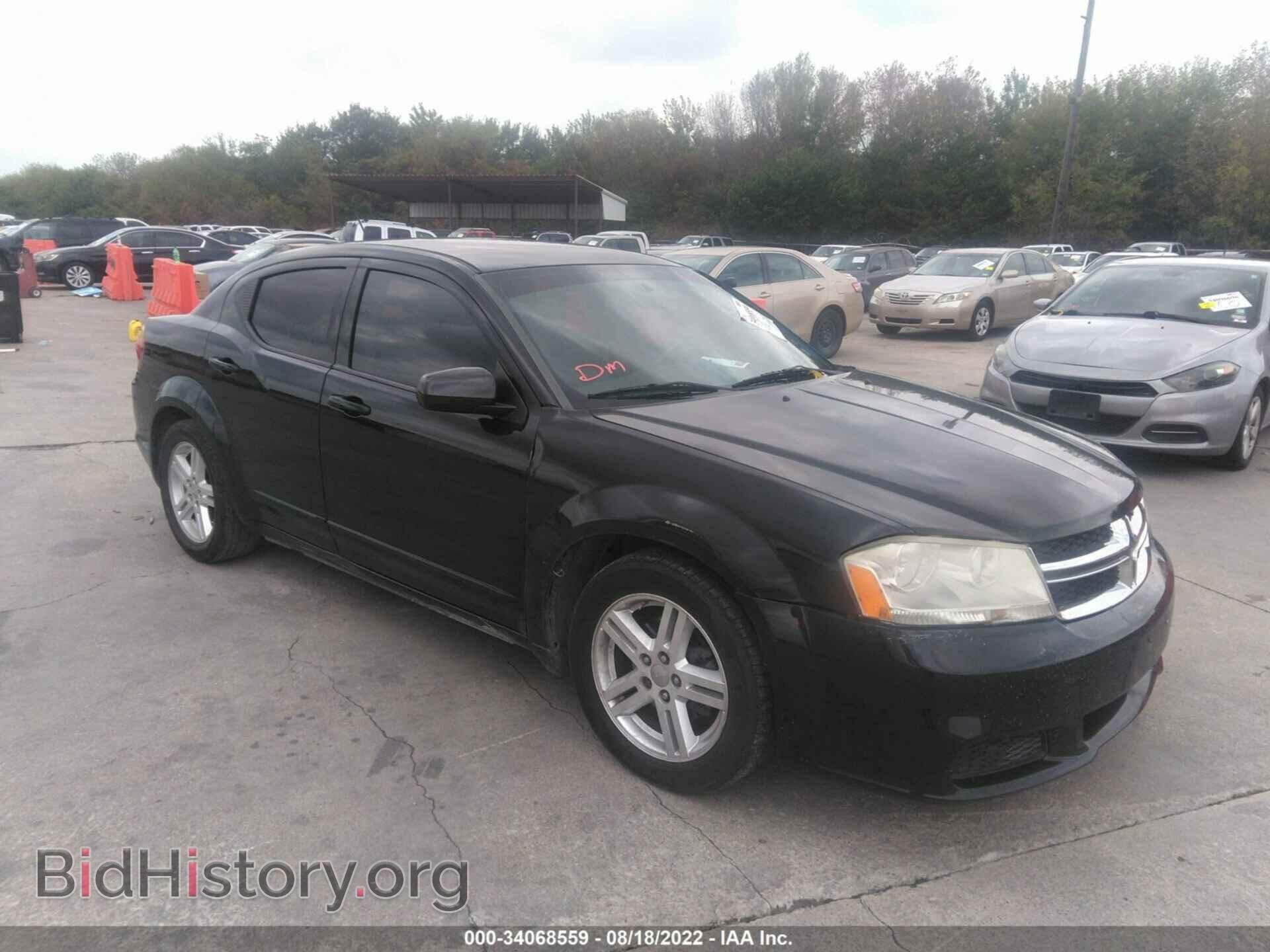 Photo 1C3CDZCB8CN163493 - DODGE AVENGER 2012