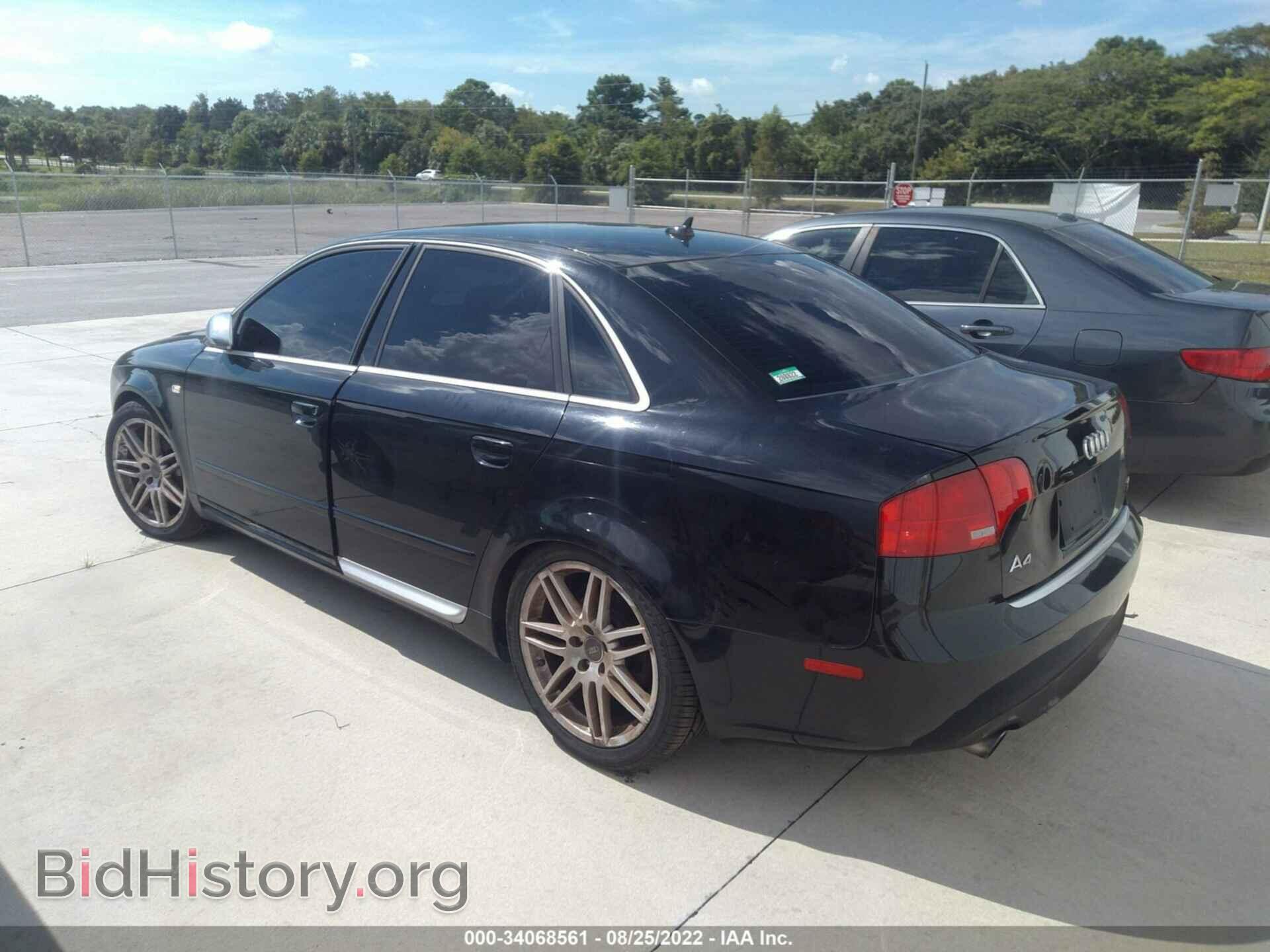 2008 AUDI A4 - VIN: WAUDH78E38A167071 - Фото 3
