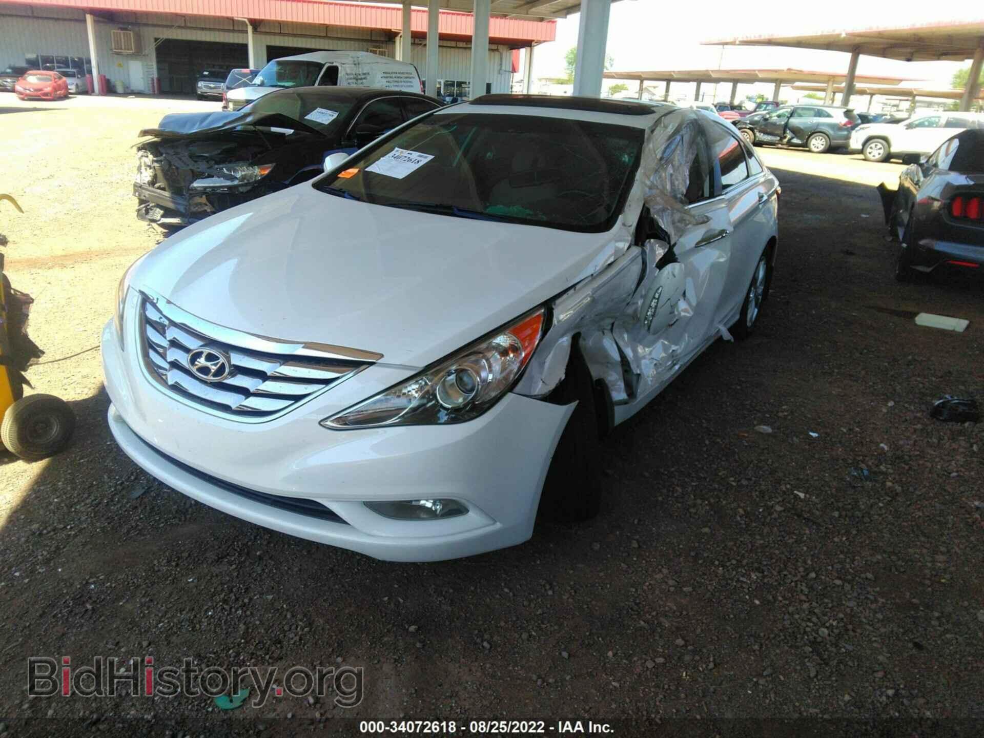 2013 HYUNDAI SONATA - VIN: 5NPEC4AC2DH694664 - Фото 2