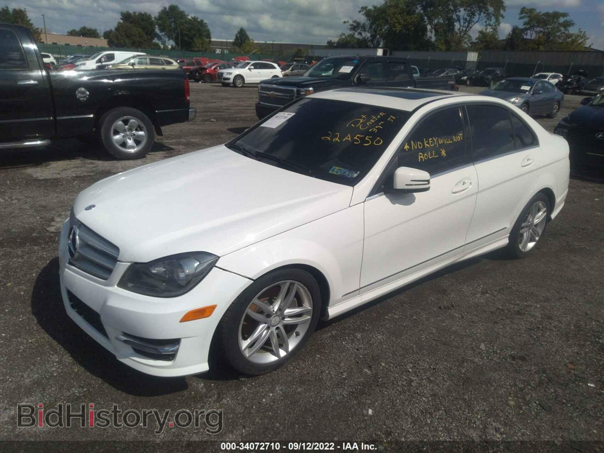 2013 MERCEDES-BENZ C-CLASS - VIN: WDDGF8AB3DR289278 - Фото 2