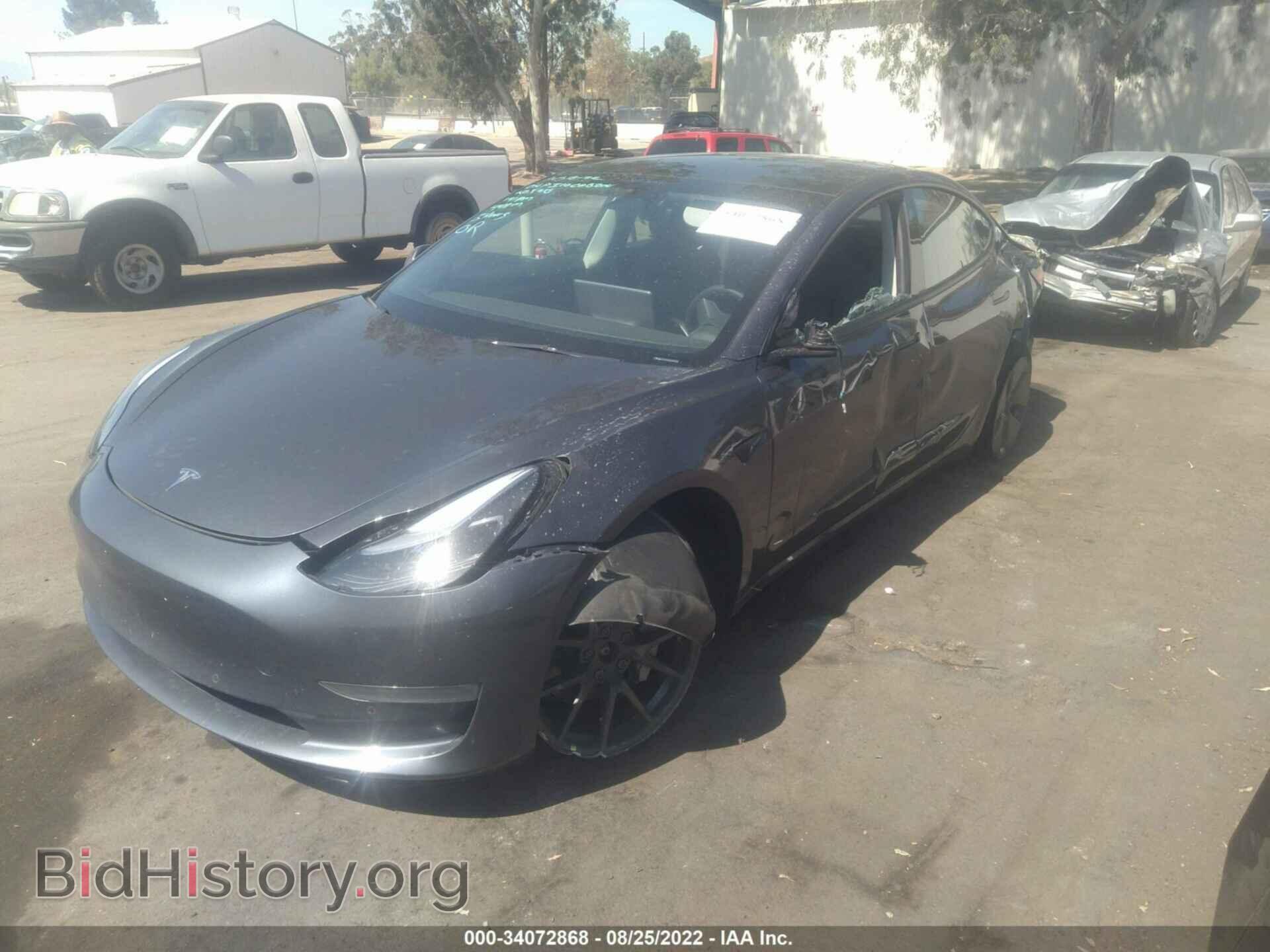 2022 TESLA MODEL 3 - VIN: 5YJ3E1EB9NF222009 - Photo 2