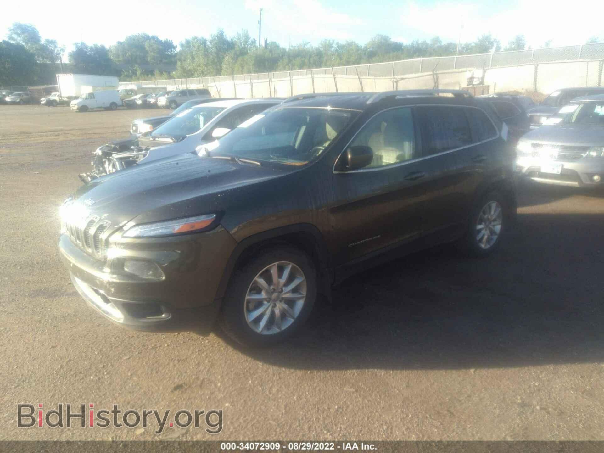 2015 JEEP CHEROKEE - VIN: 1C4PJMDS4FW618572 - Фото 2