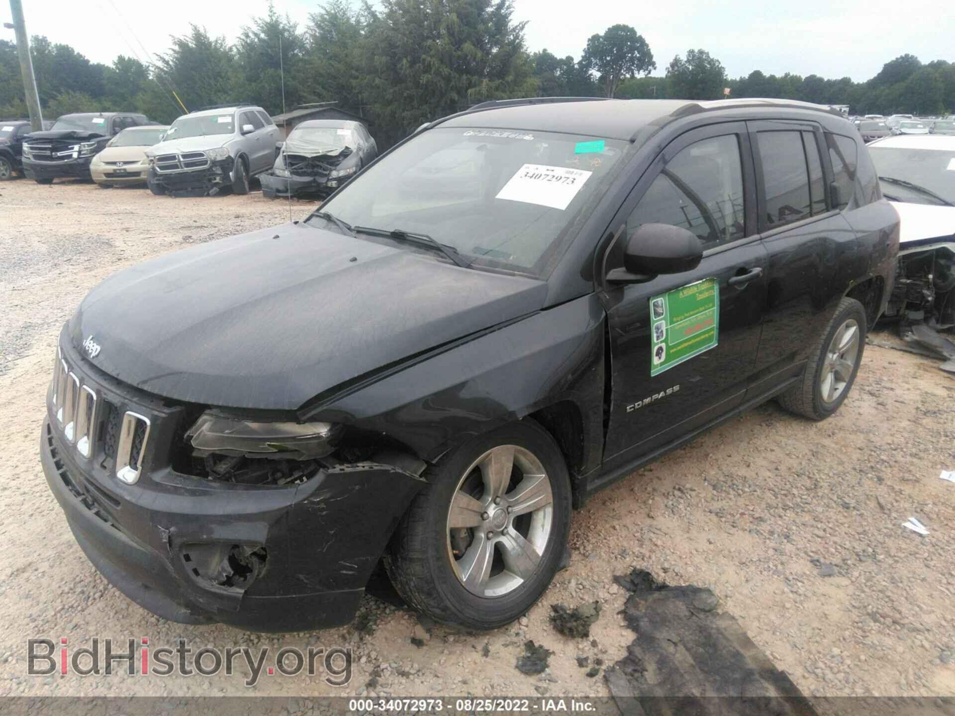 2014 JEEP COMPASS - VIN: 1C4NJDBB5ED592598 - Фото 2
