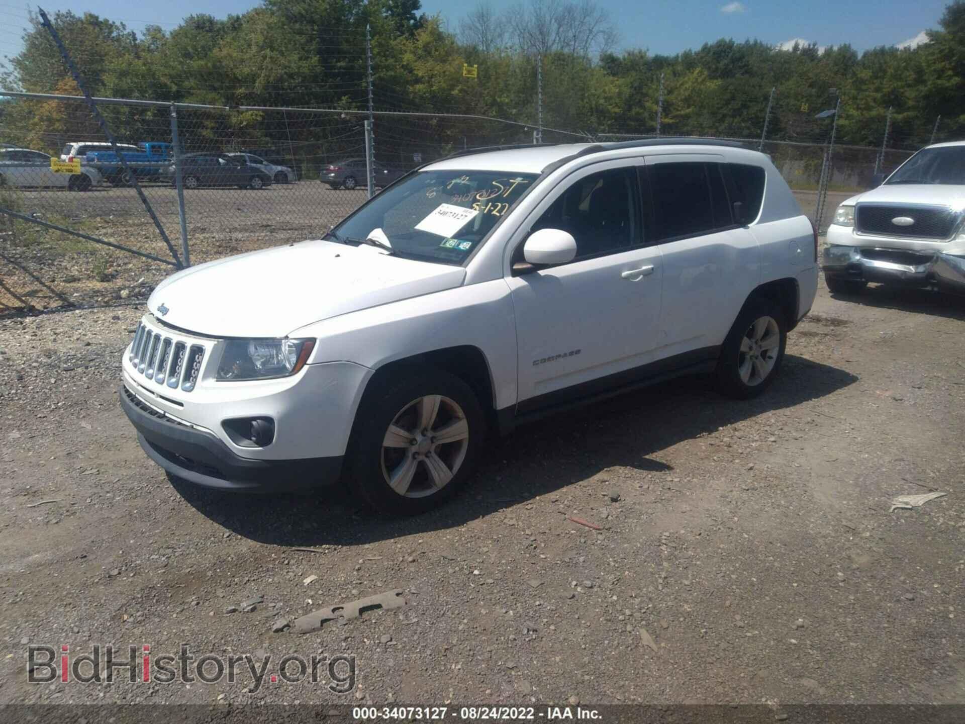 2016 JEEP COMPASS - VIN: 1C4NJDEB1GD597196 - Фото 2