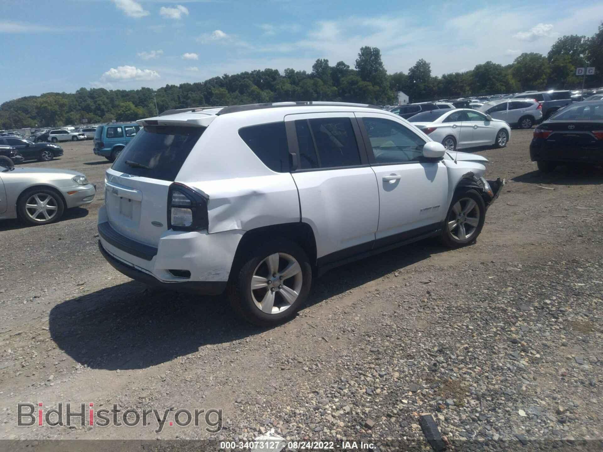 2016 JEEP COMPASS - VIN: 1C4NJDEB1GD597196 - Фото 4