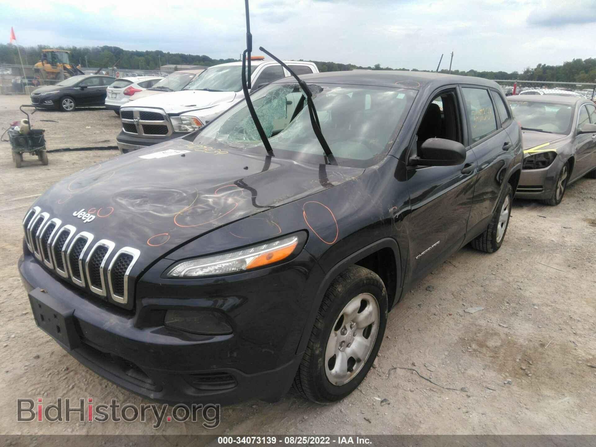2015 JEEP CHEROKEE - VIN: 1C4PJMAB8FW736774 - Фото 2