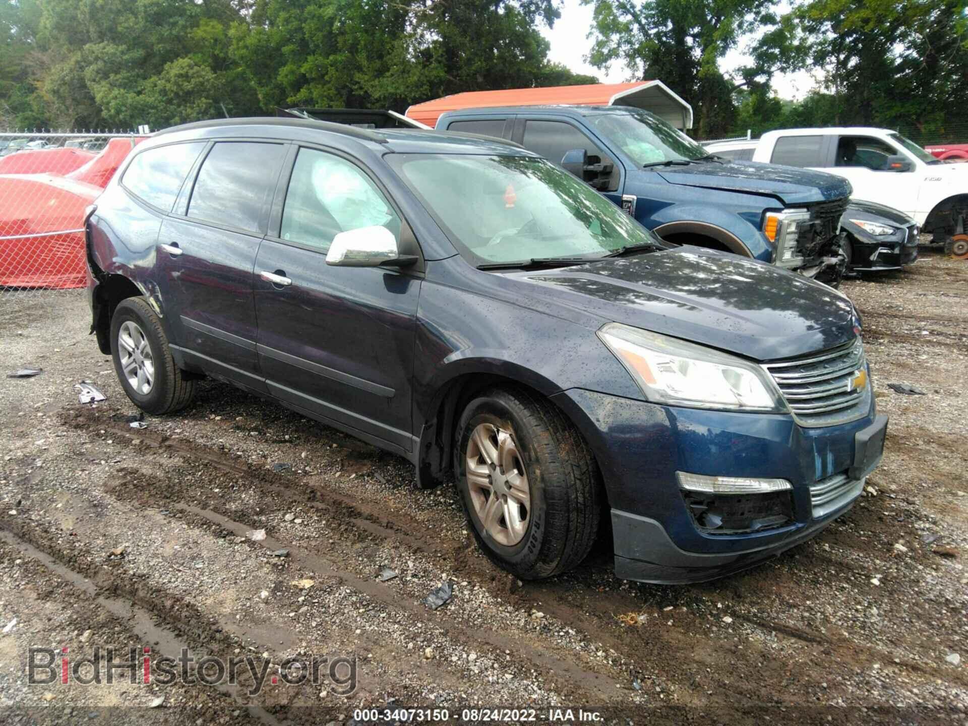 Фотография 1GNKRFKD9GJ158656 - CHEVROLET TRAVERSE 2016
