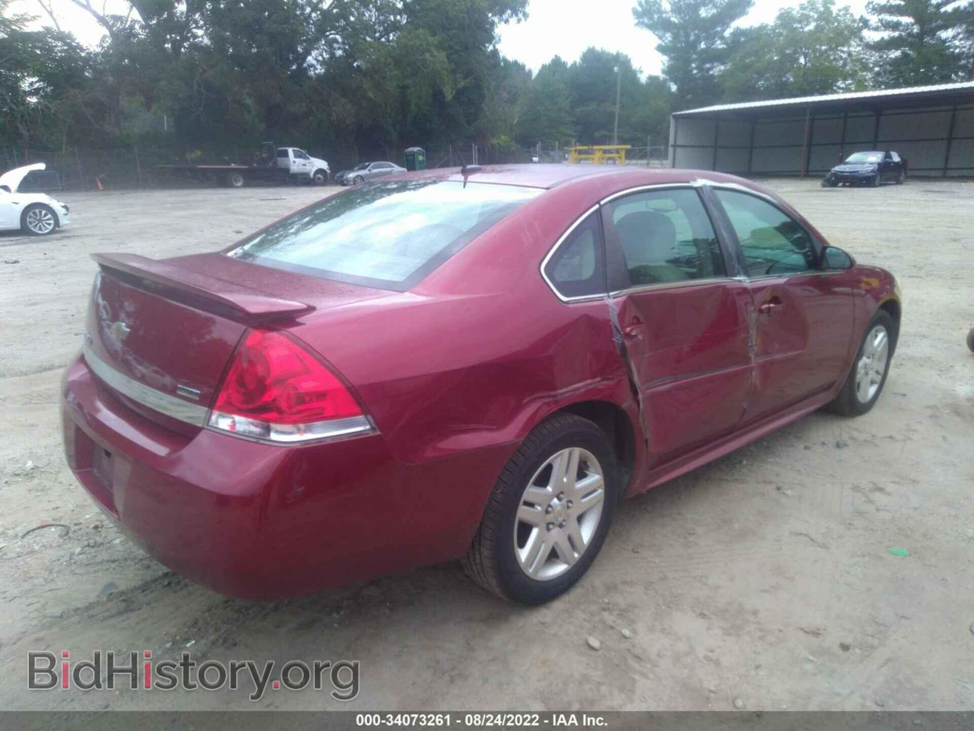 2011 CHEVROLET IMPALA - VIN: 2G1WB5EK5B1144445 - Фото 4