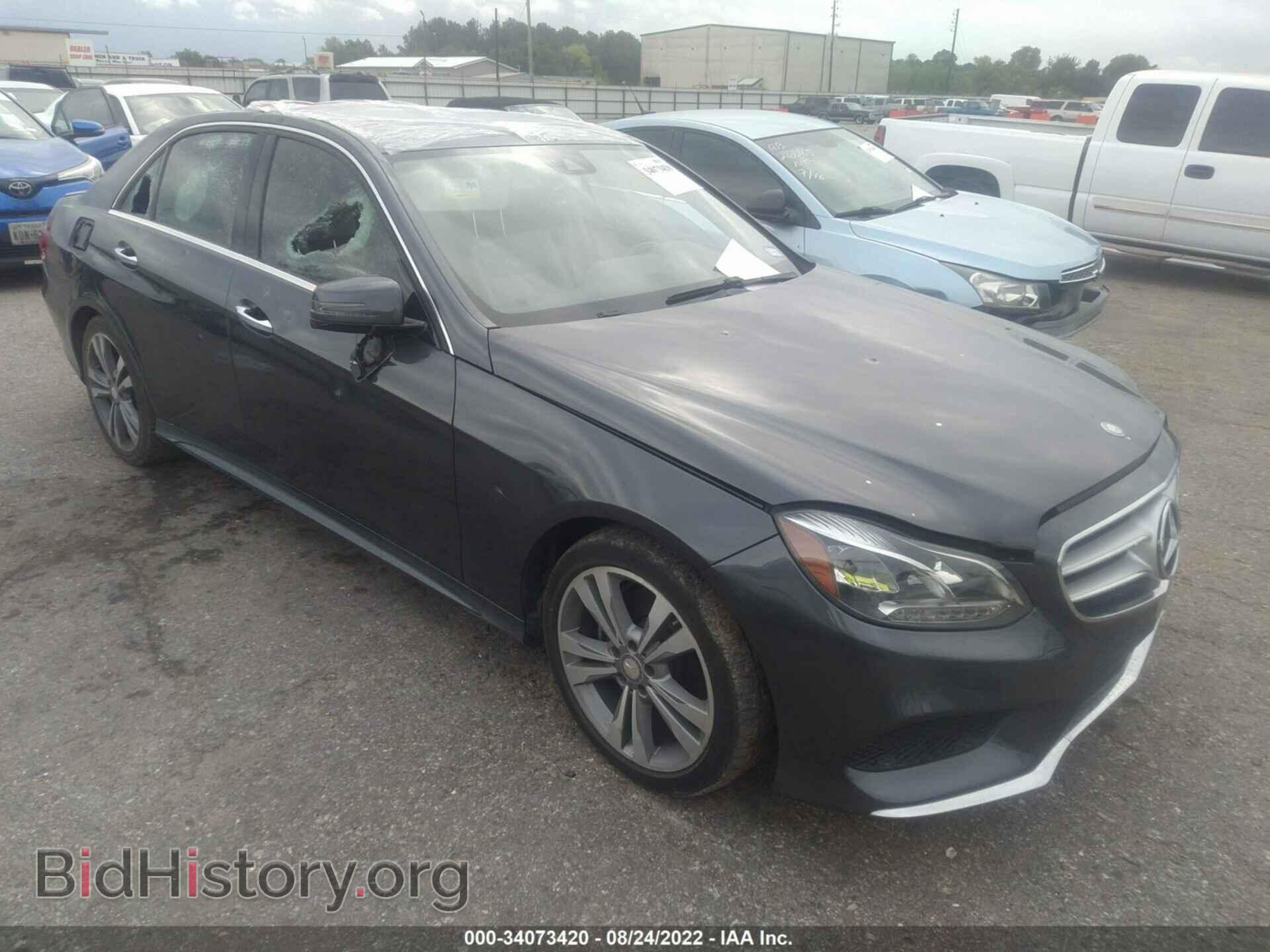 Photo WDDHF5KB8EB076838 - MERCEDES-BENZ E-CLASS 2014