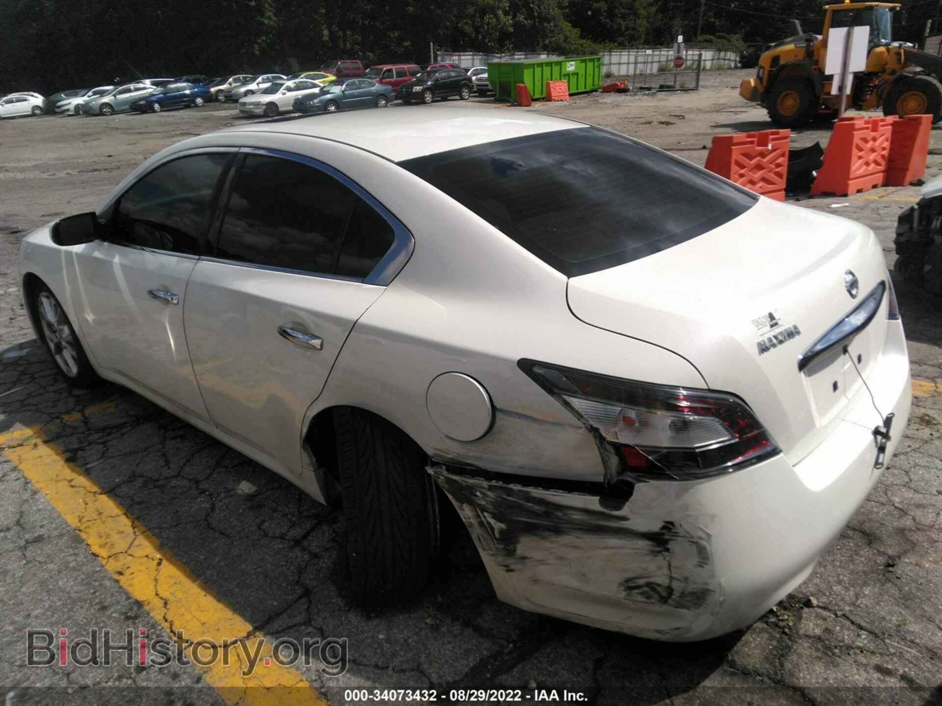 2012 NISSAN MAXIMA - VIN: 1N4AA5AP4CC809925 - Фото 3