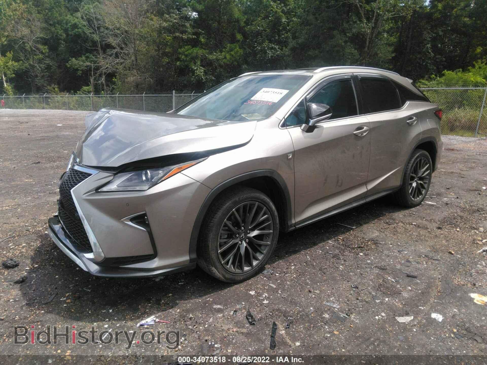 2017 LEXUS RX - VIN: 2T2ZZMCA4HC035419 - Photo 2