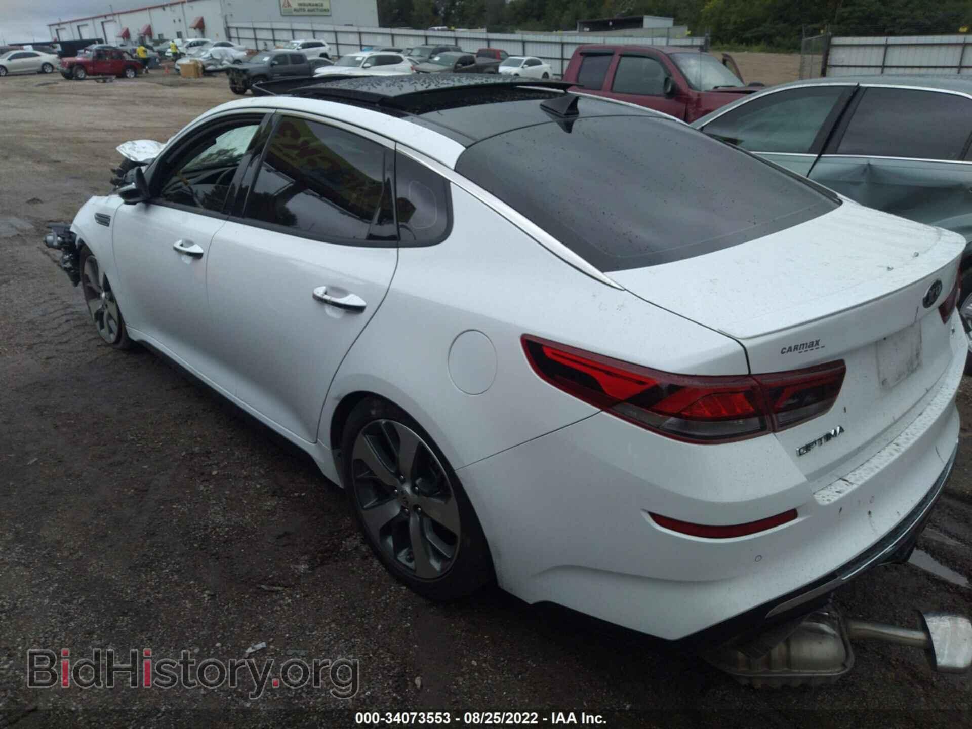2019 KIA OPTIMA - VIN: 5XXGT4L31KG282914 - Фото 3