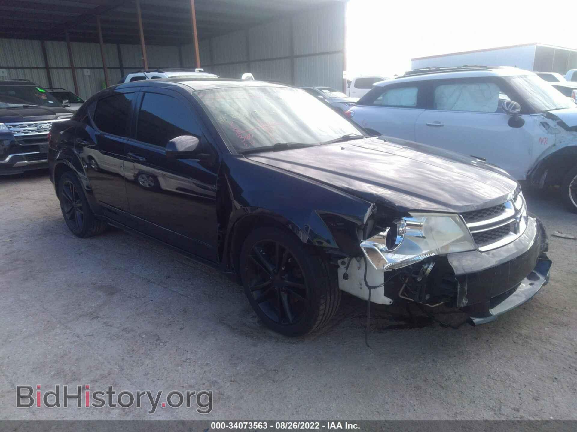Photo 1C3CDZEGXCN309806 - DODGE AVENGER 2012