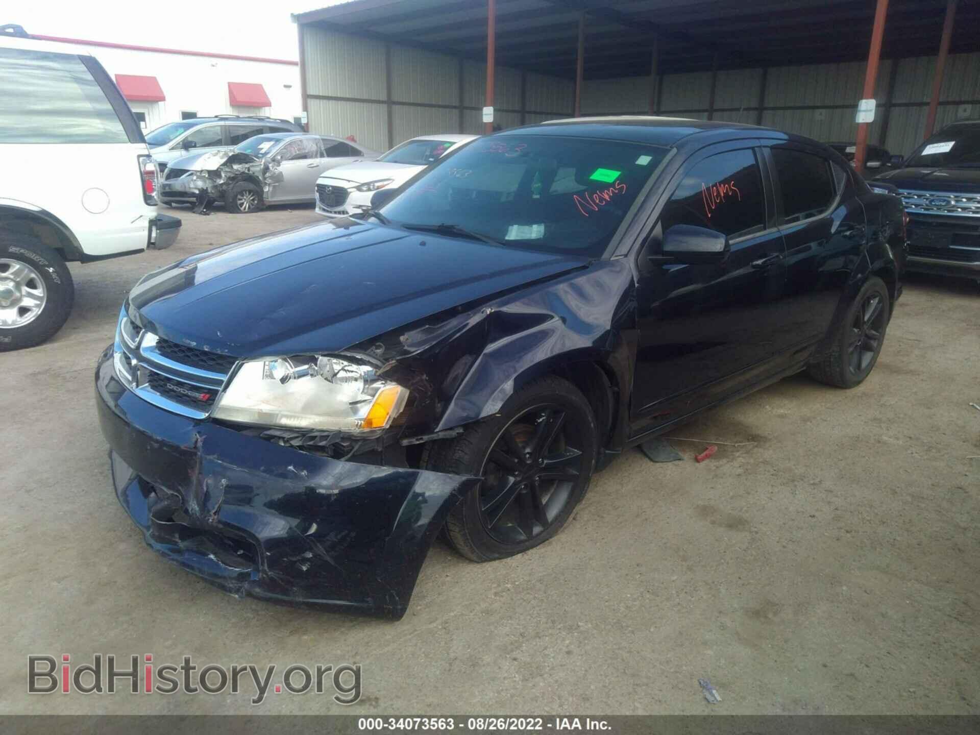 2012 DODGE AVENGER - VIN: 1C3CDZEGXCN309806 - Photo 2