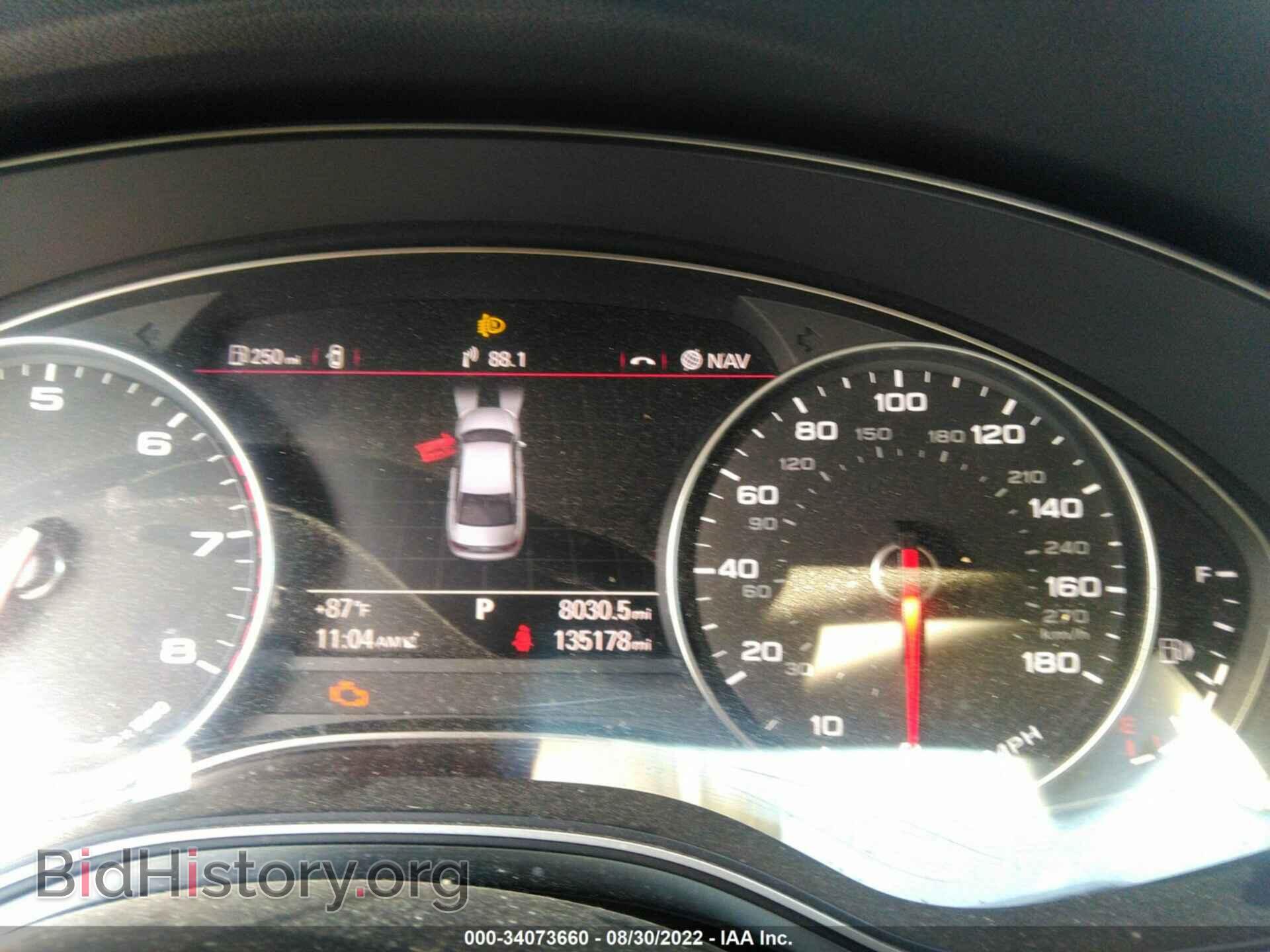 2012 AUDI A6 - VIN: WAUGGAFC9CN079934 - Фото 7