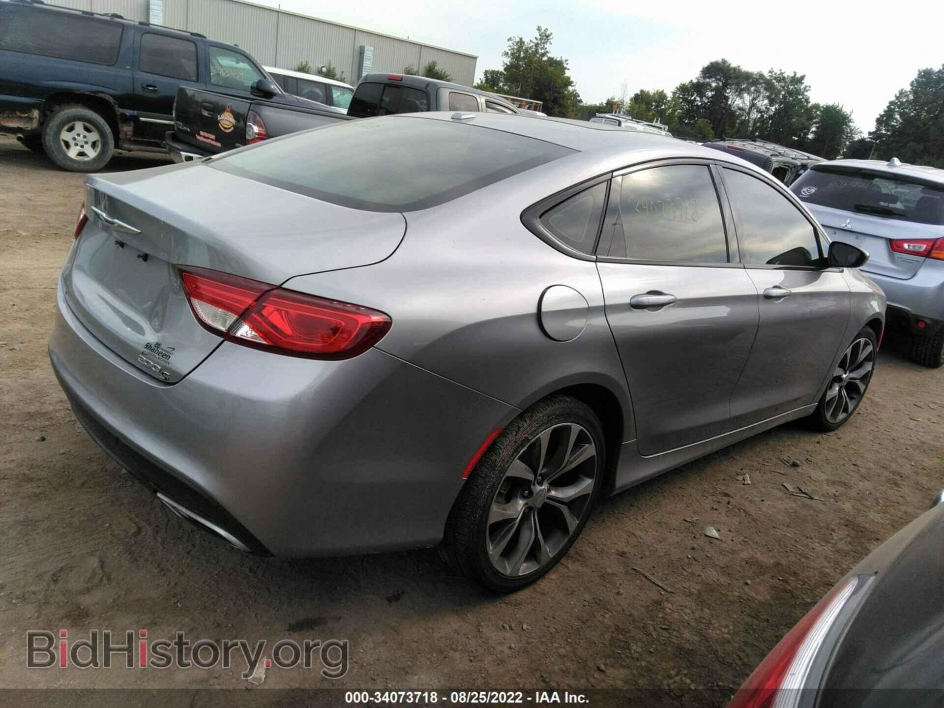 2015 CHRYSLER 200 - VIN: 1C3CCCBG5FN722144 - Фото 4