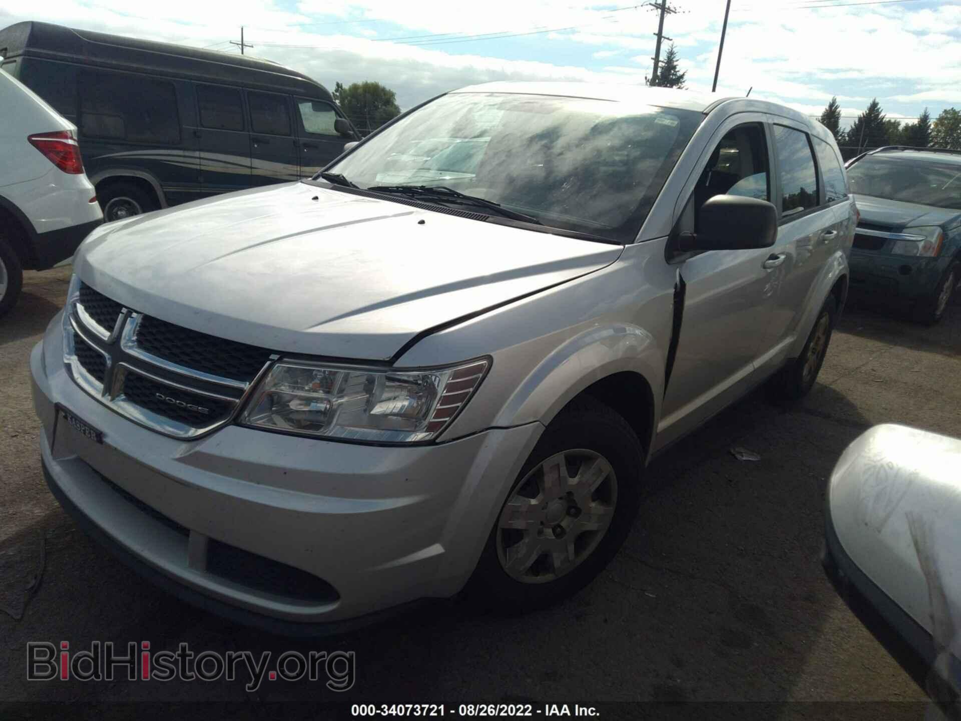 2012 DODGE JOURNEY - VIN: 3C4PDCABXCT151309 - Фото 2