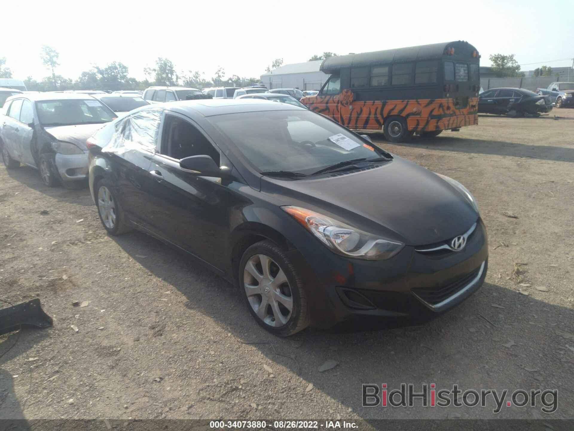 Photo KMHDH4AE9DU835813 - HYUNDAI ELANTRA 2013