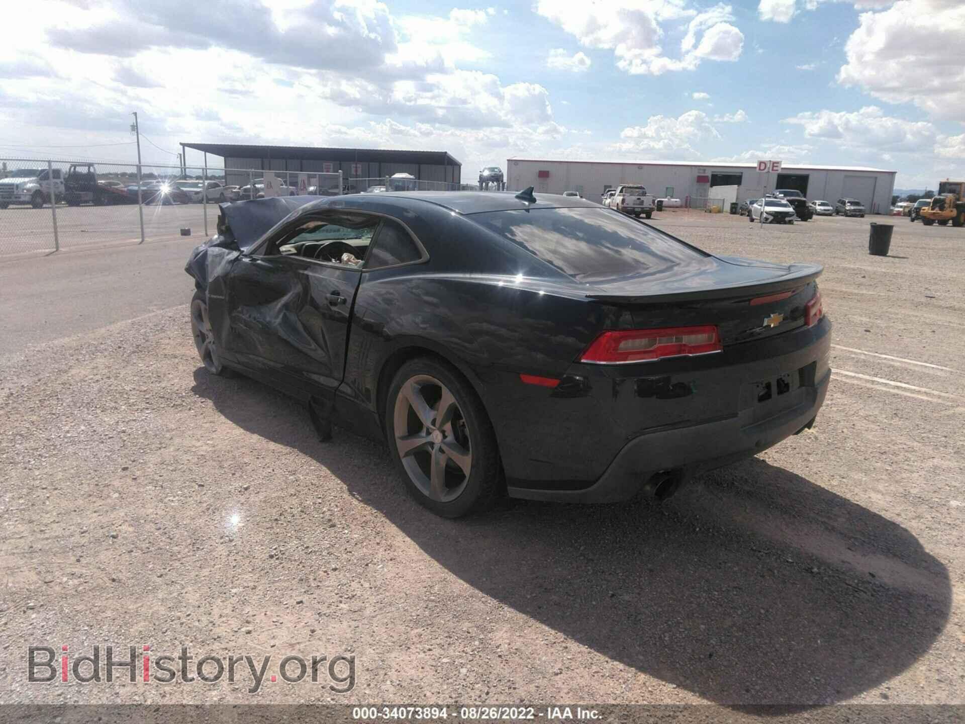 2014 CHEVROLET CAMARO - VIN: 2G1FB1E31E9232982 - Фото 3