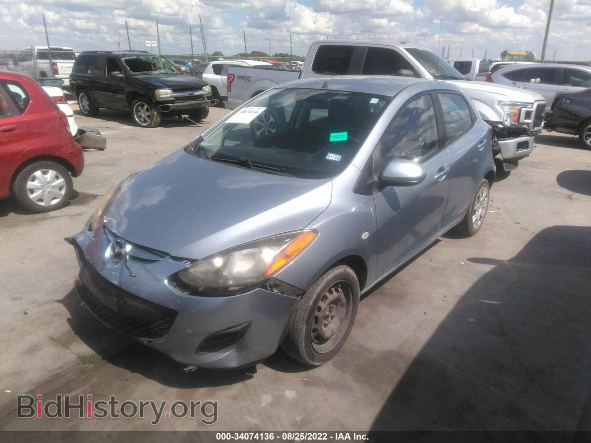 2013 MAZDA MAZDA2 - VIN: JM1DE1KY6D0167769 - Фото 2