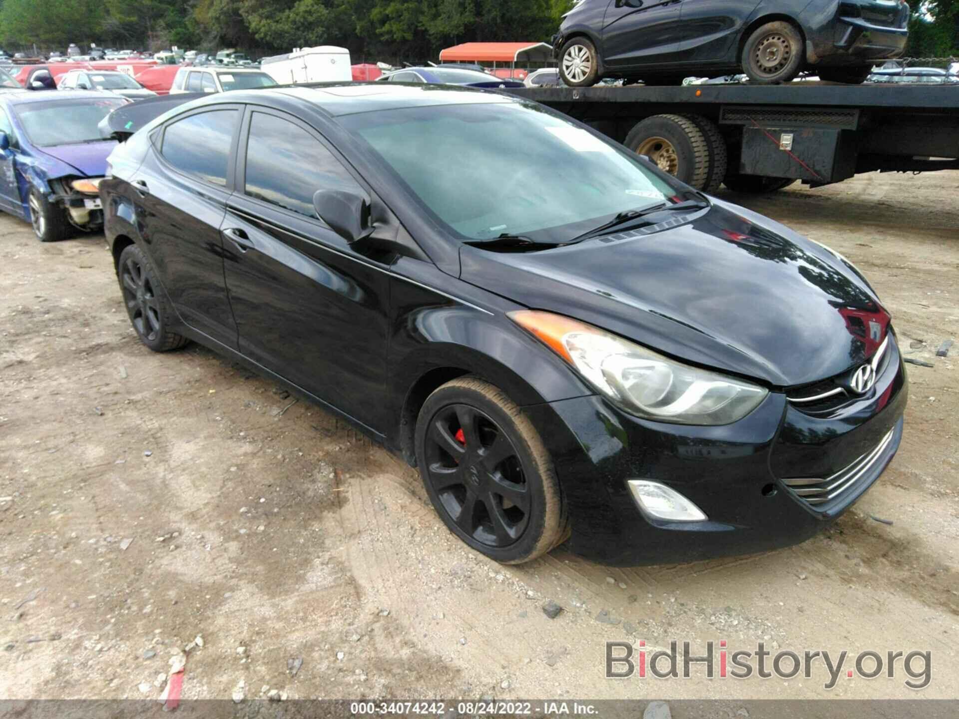 Photo 5NPDH4AE8CH136766 - HYUNDAI ELANTRA 2012