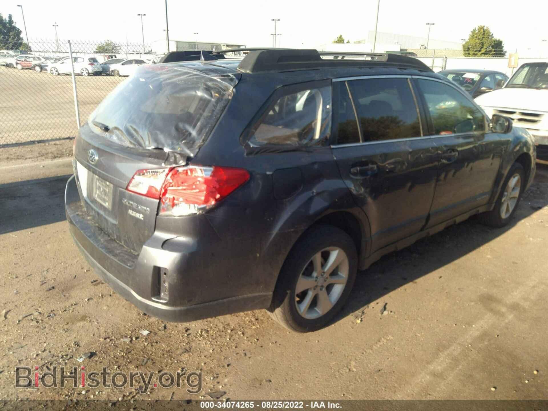 2014 SUBARU OUTBACK - VIN: 4S4BRBCC9E3260494 - Фото 4