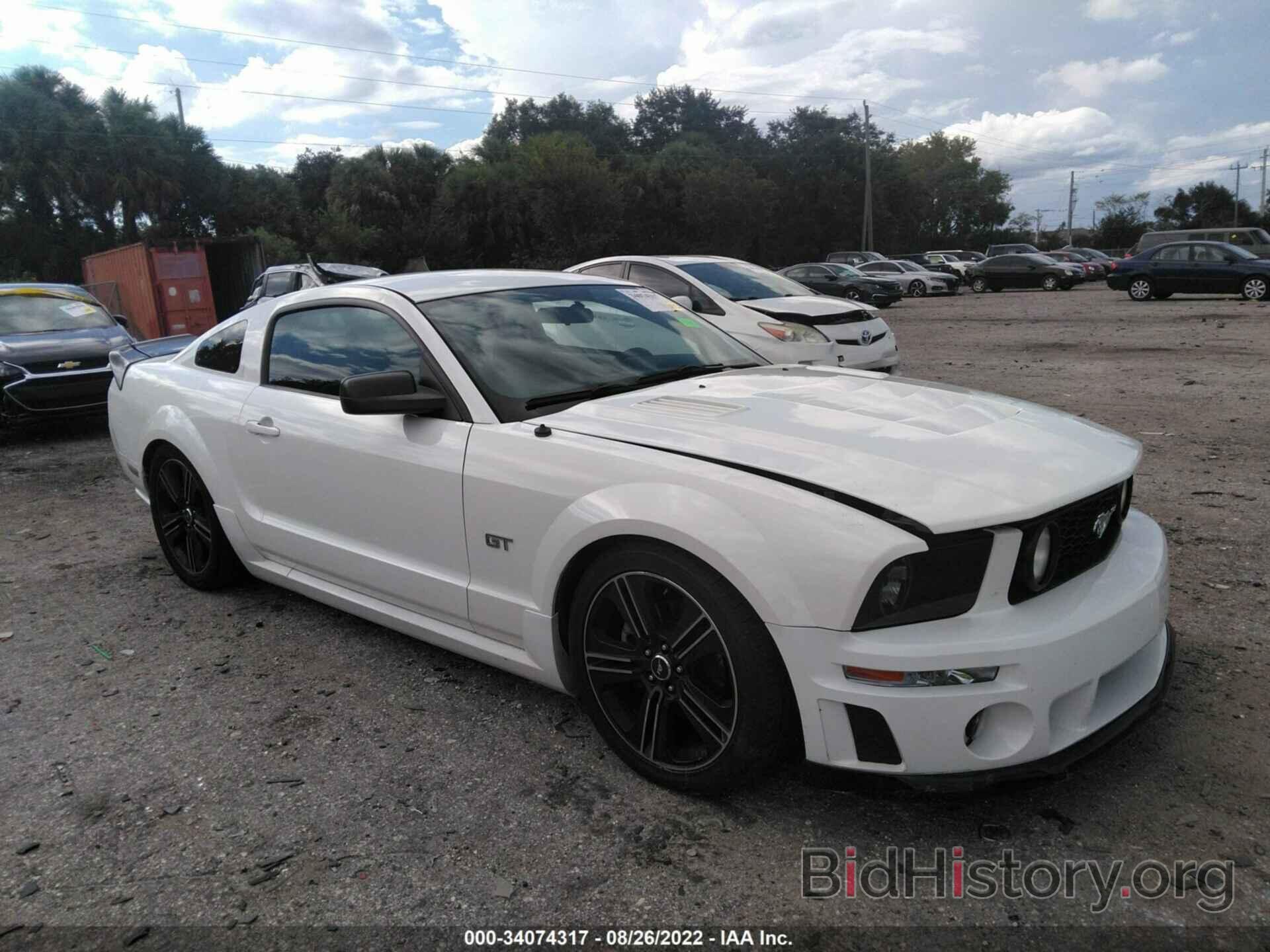 Photo 1ZVHT82H385151387 - FORD MUSTANG 2008