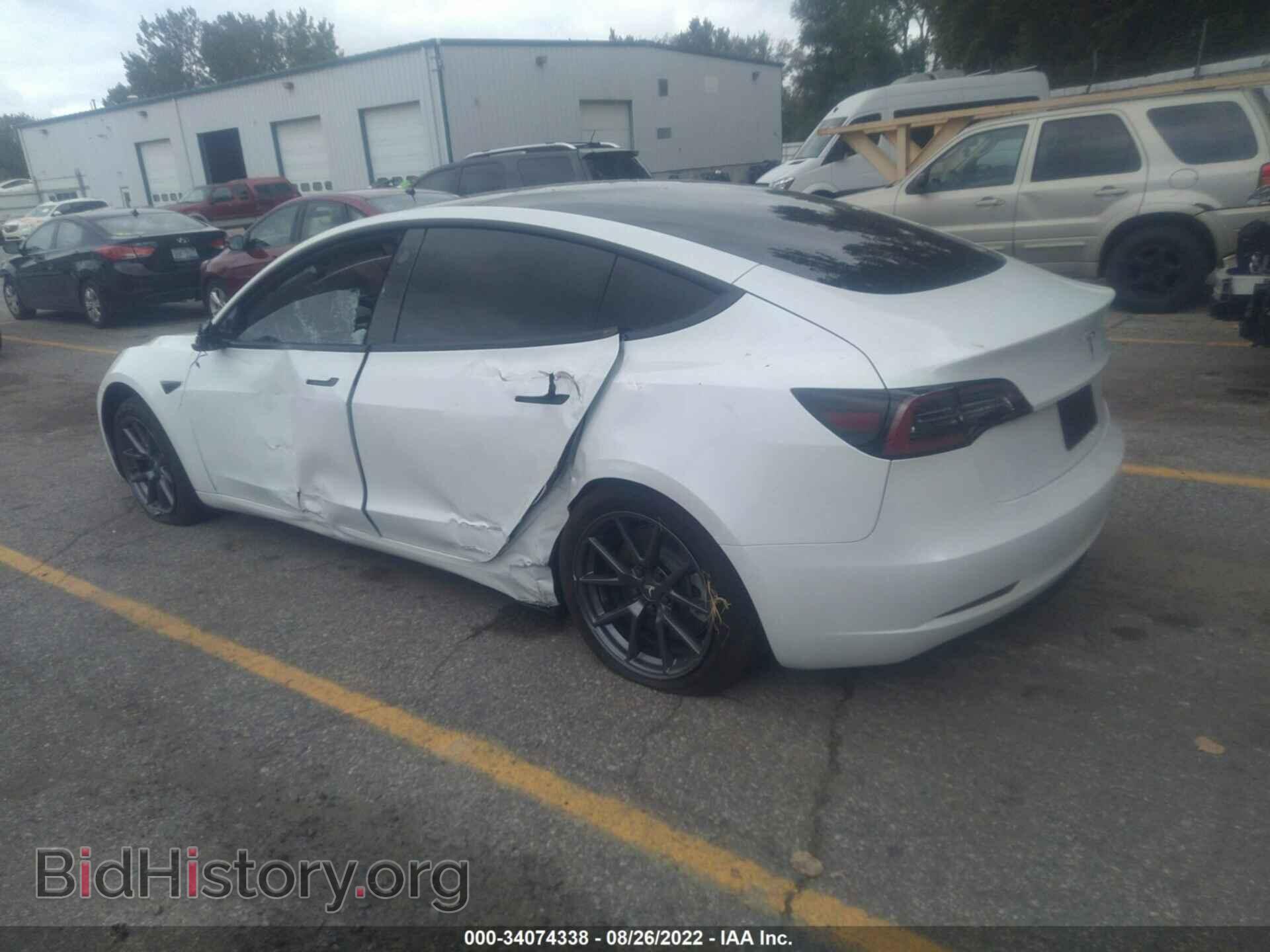 2022 TESLA MODEL 3 - VIN: 5YJ3E1EB9NF270156 - Photo 3