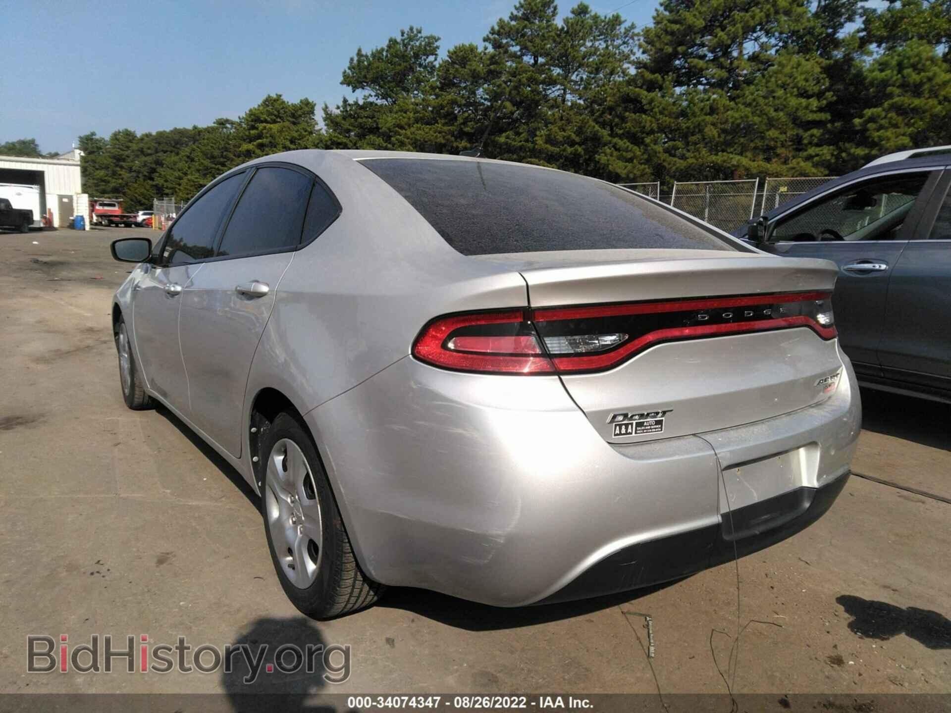 2013 DODGE DART - VIN: 1C3CDFAH3DD215982 - Фото 3